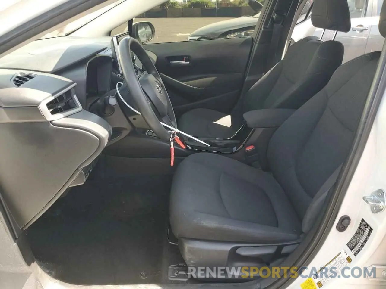 7 Photograph of a damaged car JTDEAMDE2MJ016281 TOYOTA COROLLA 2021