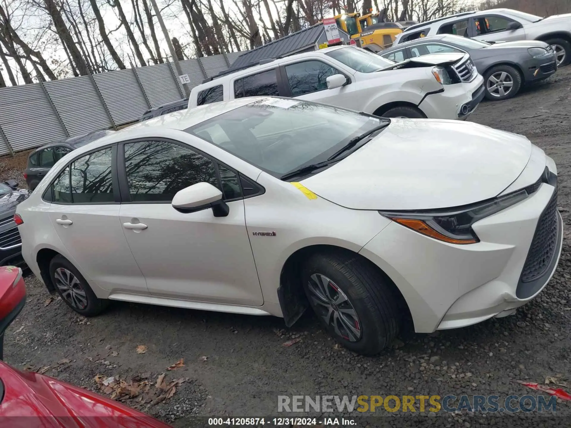14 Photograph of a damaged car JTDEAMDE2MJ021593 TOYOTA COROLLA 2021