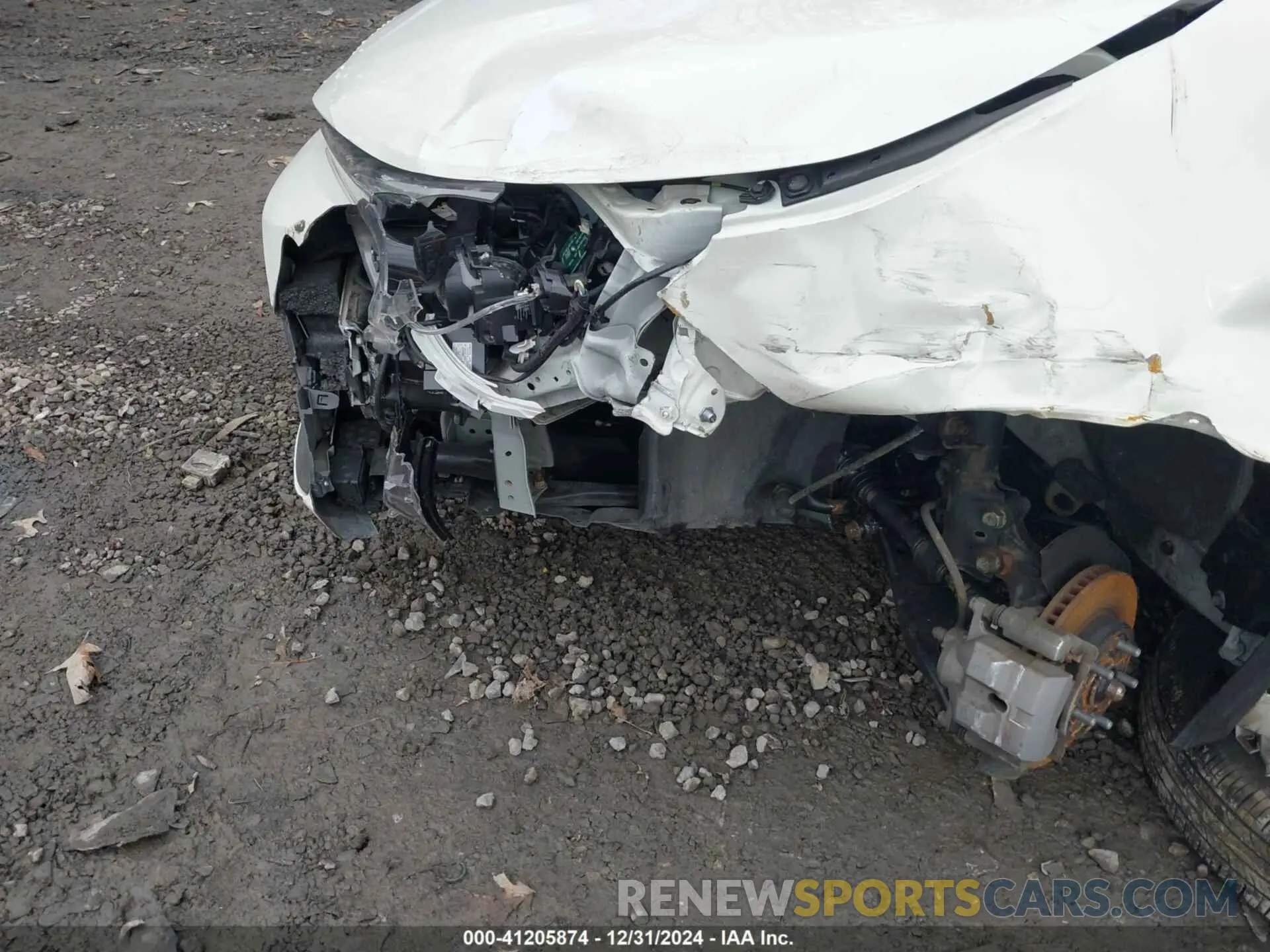 22 Photograph of a damaged car JTDEAMDE2MJ021593 TOYOTA COROLLA 2021
