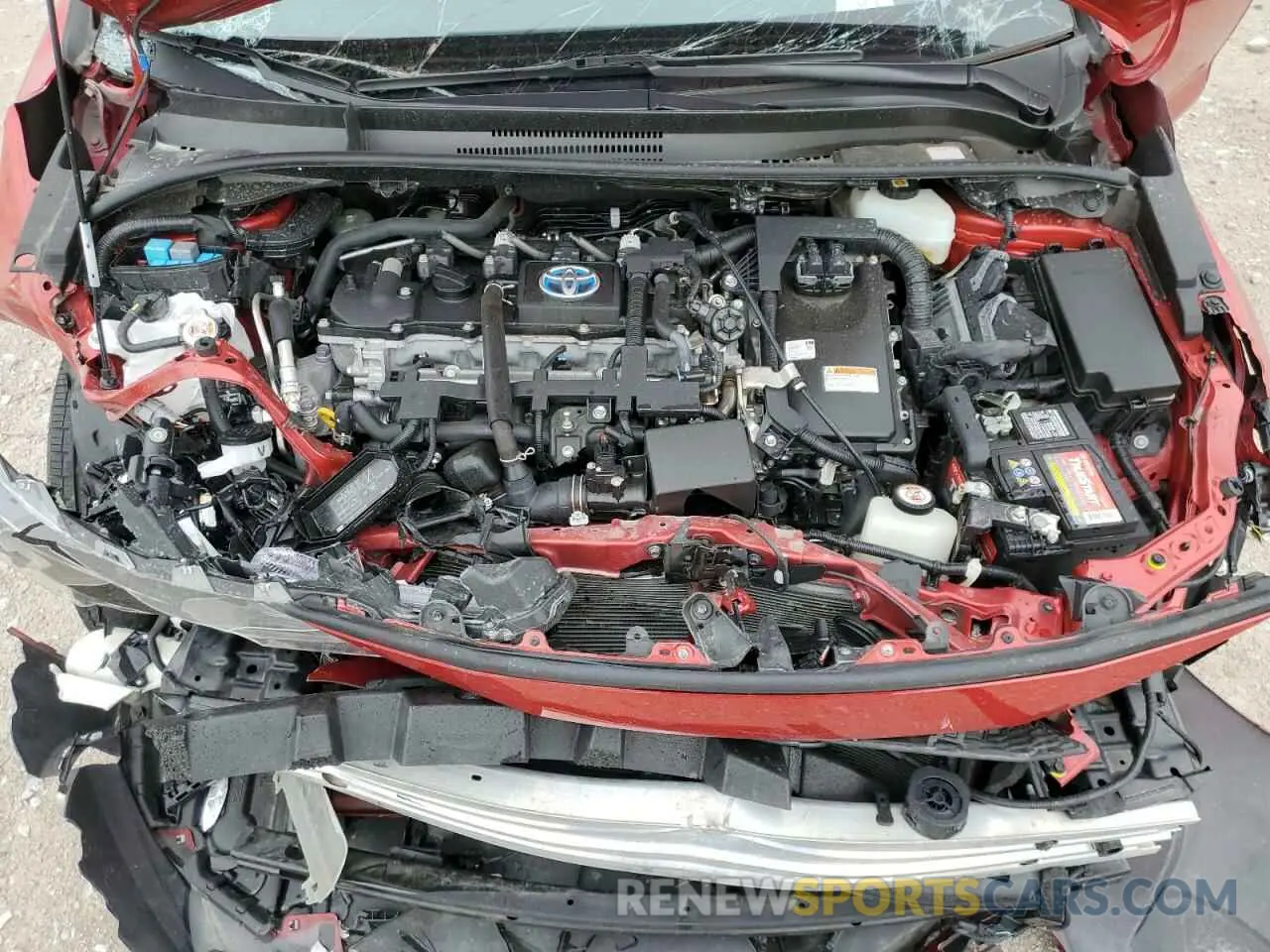 11 Photograph of a damaged car JTDEAMDE3MJ002809 TOYOTA COROLLA 2021