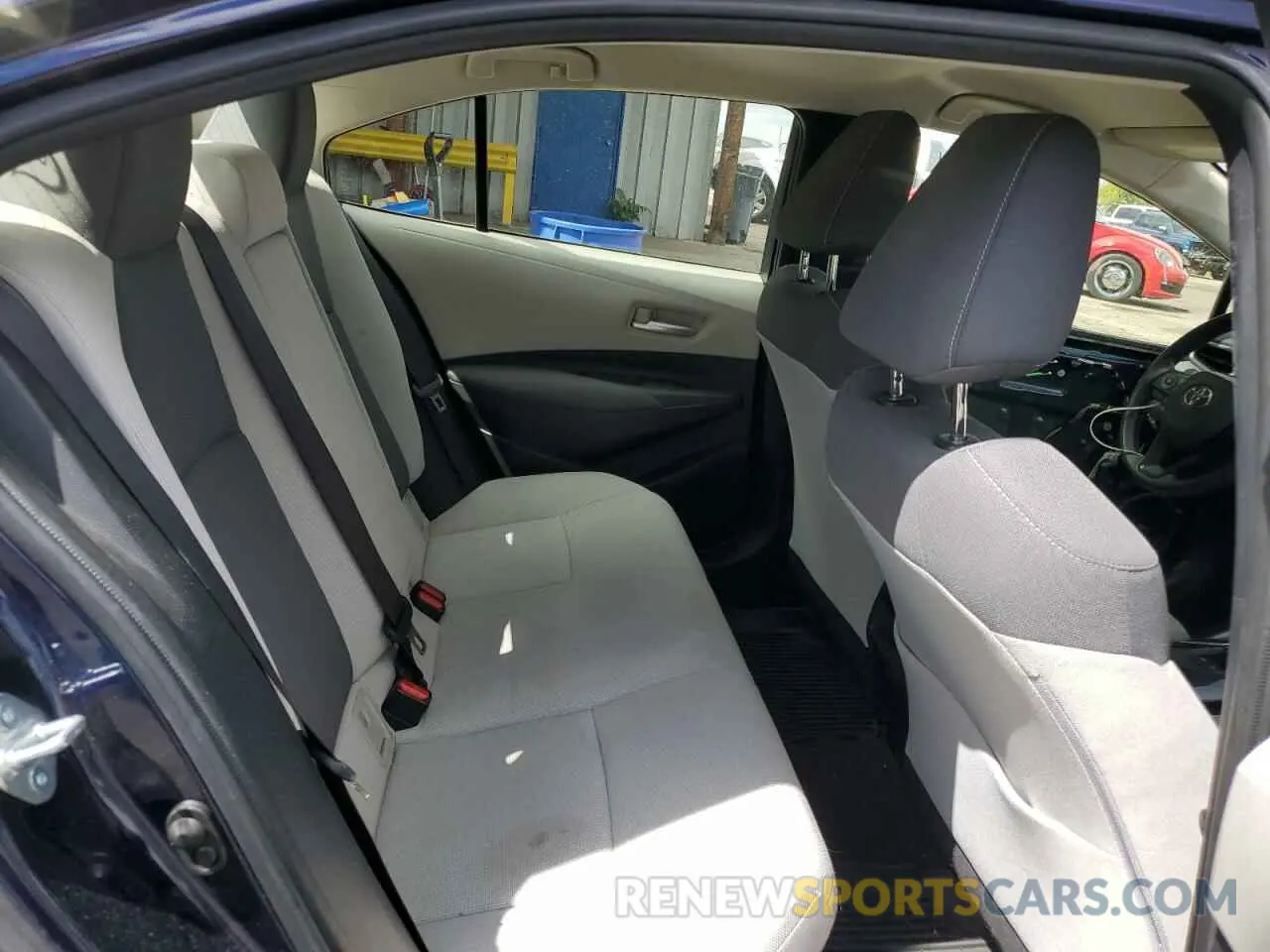 10 Фотография поврежденного автомобиля JTDEAMDE3MJ003961 TOYOTA COROLLA 2021