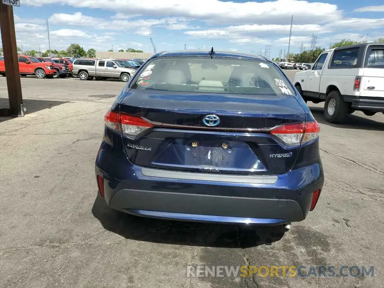 6 Фотография поврежденного автомобиля JTDEAMDE3MJ003961 TOYOTA COROLLA 2021