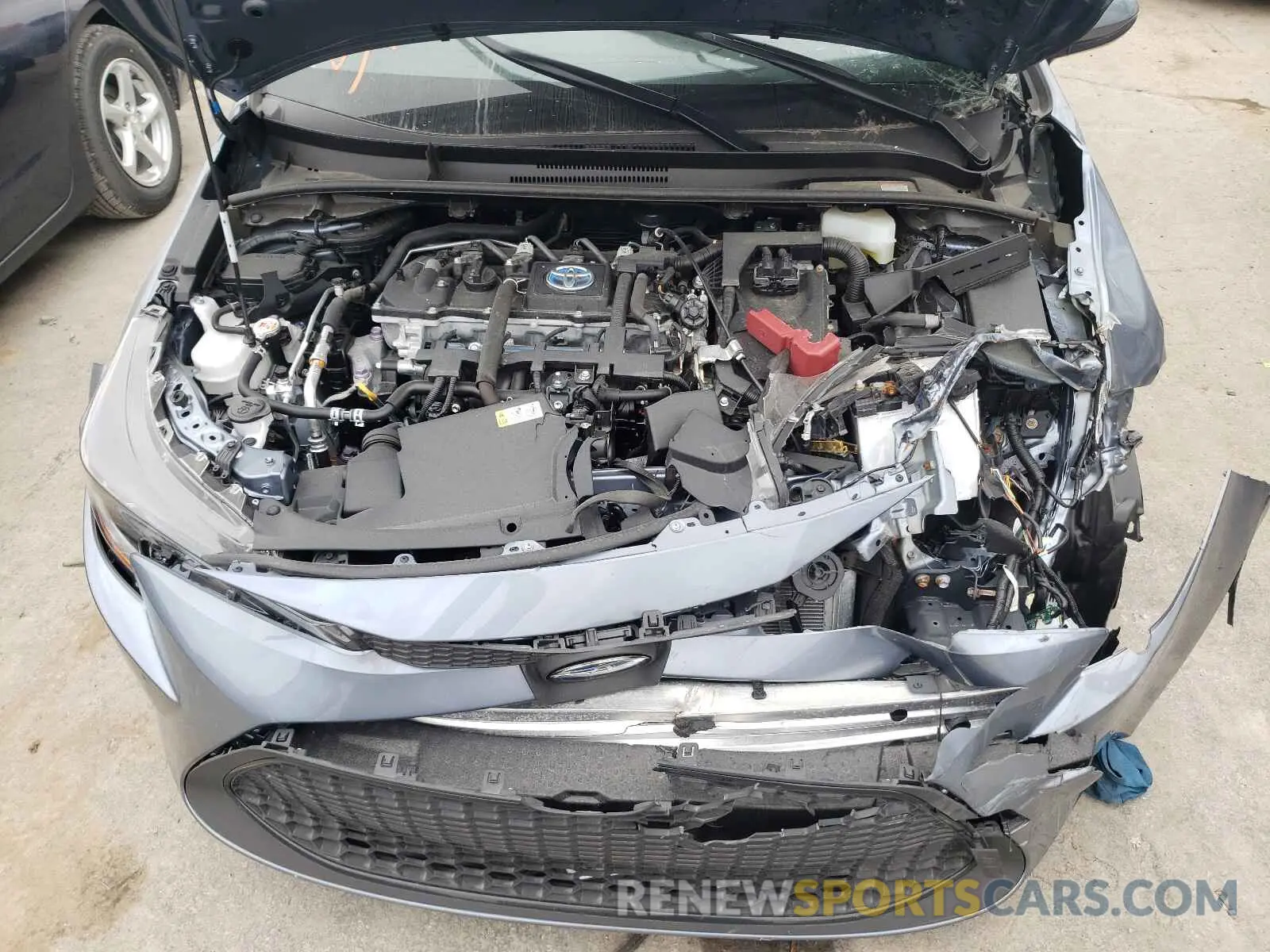 7 Photograph of a damaged car JTDEAMDE3MJ005726 TOYOTA COROLLA 2021