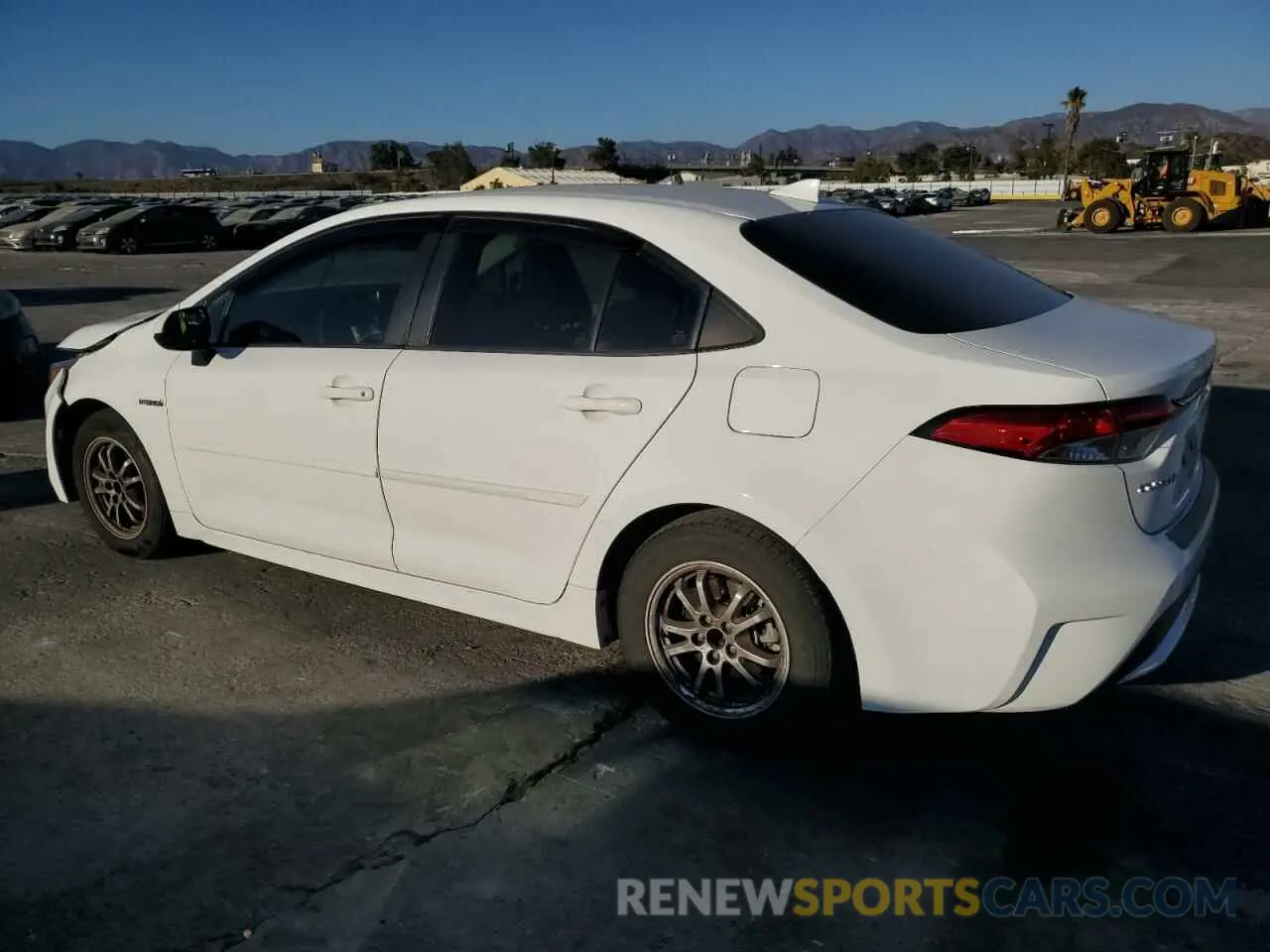 2 Photograph of a damaged car JTDEAMDE3MJ006181 TOYOTA COROLLA 2021