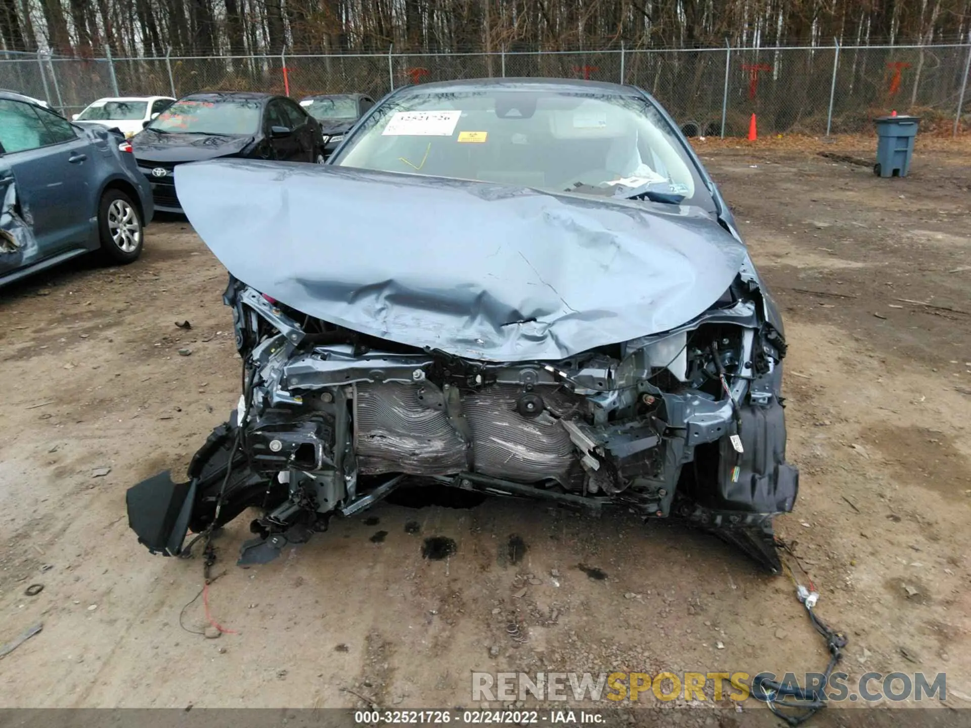6 Photograph of a damaged car JTDEAMDE3MJ006567 TOYOTA COROLLA 2021