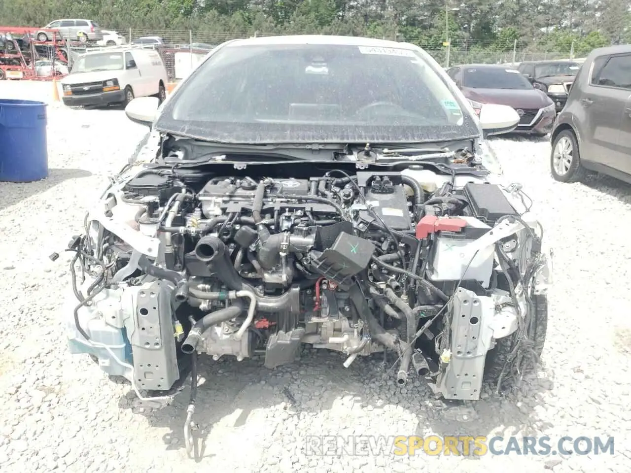5 Photograph of a damaged car JTDEAMDE3MJ031582 TOYOTA COROLLA 2021