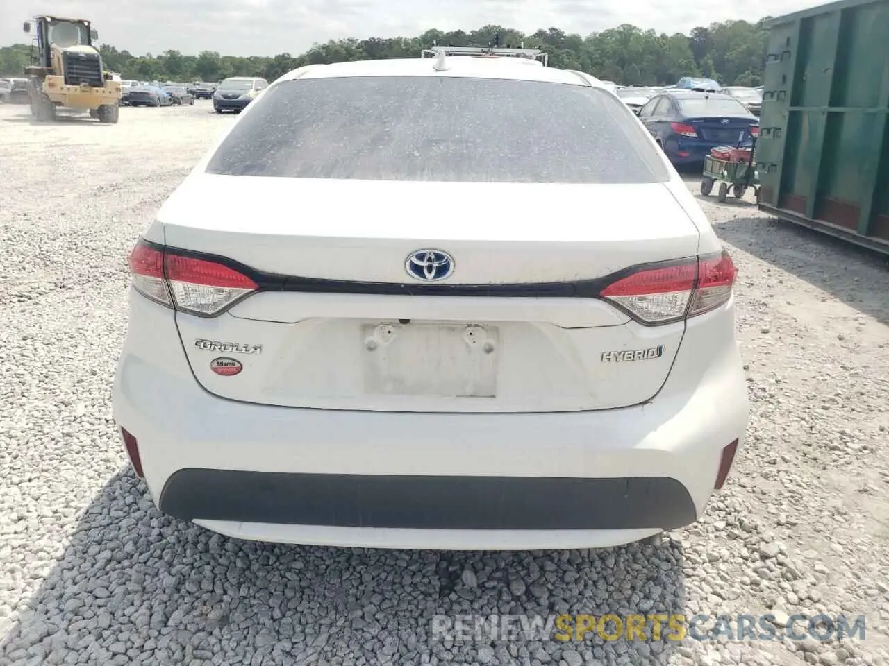 6 Photograph of a damaged car JTDEAMDE3MJ031582 TOYOTA COROLLA 2021