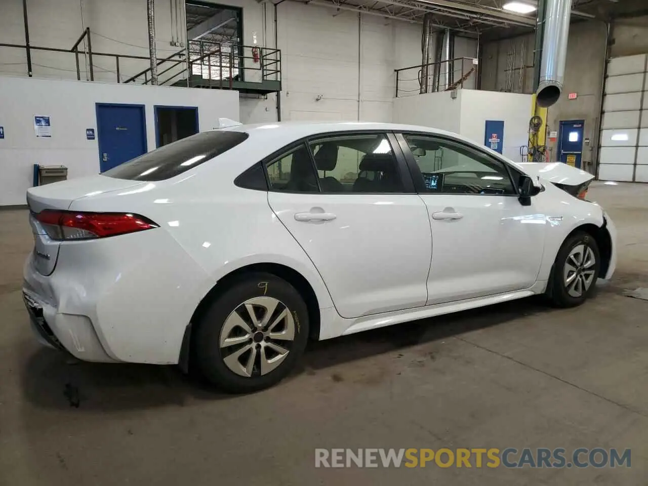 3 Photograph of a damaged car JTDEAMDE4MJ002382 TOYOTA COROLLA 2021