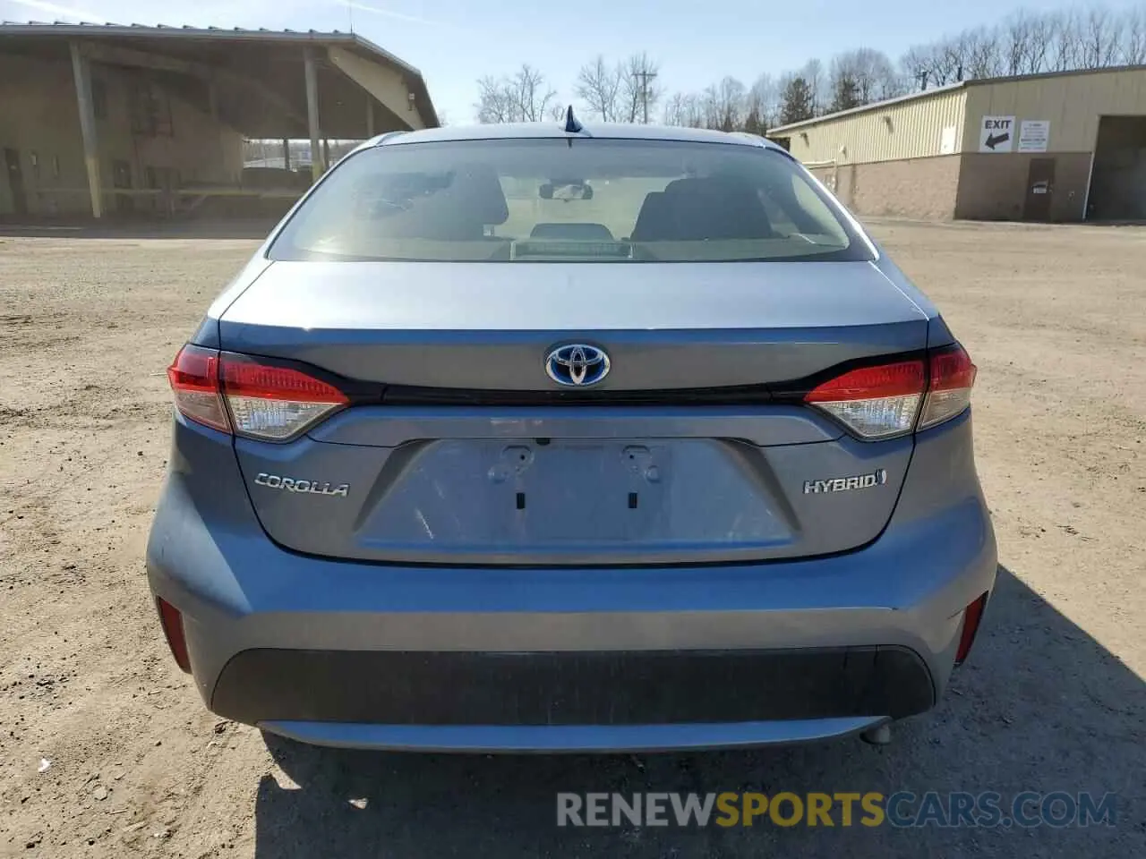 6 Photograph of a damaged car JTDEAMDE4MJ018985 TOYOTA COROLLA 2021