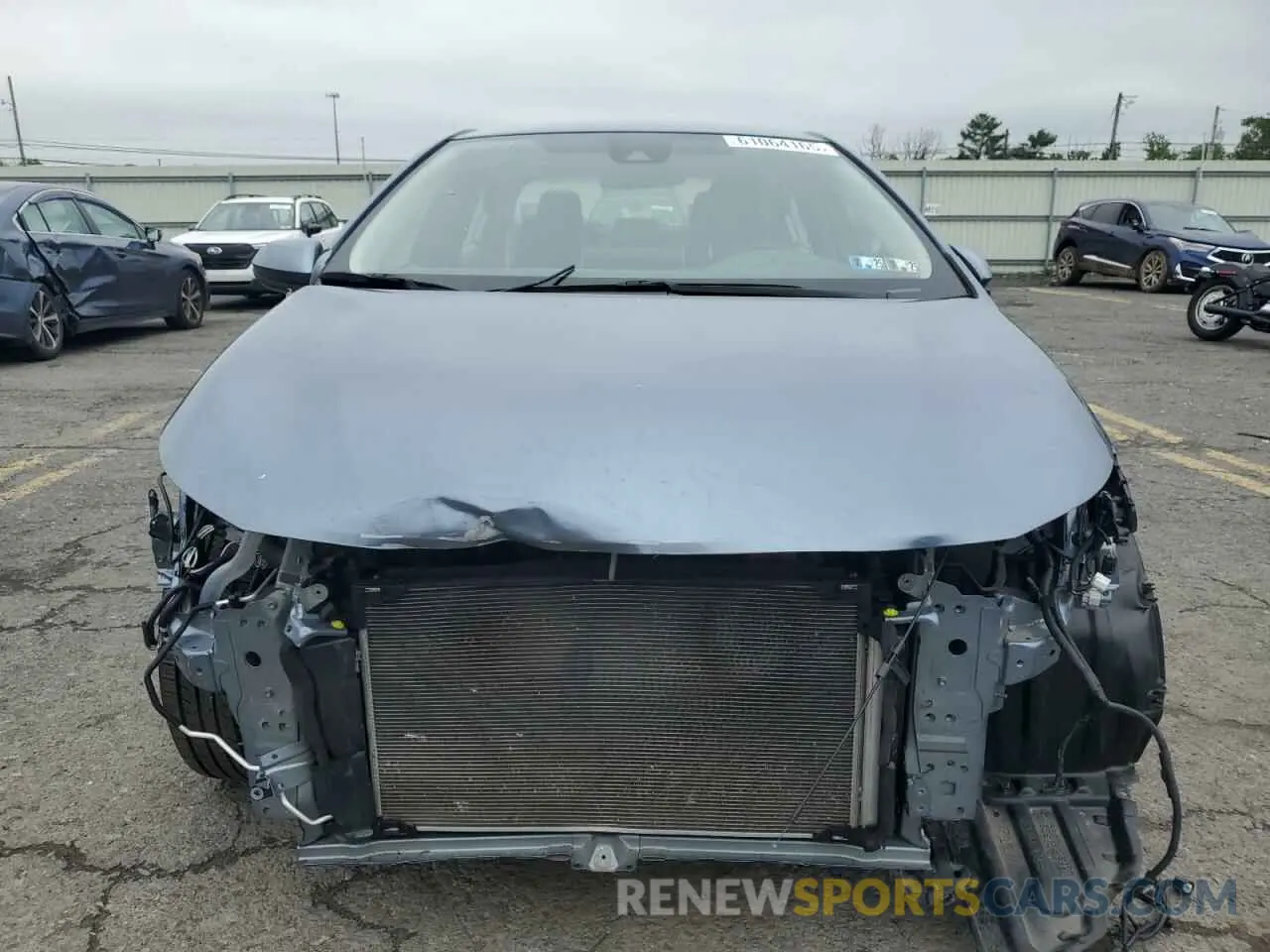 5 Photograph of a damaged car JTDEAMDE4MJ020719 TOYOTA COROLLA 2021