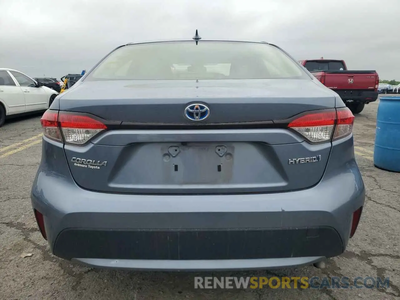 6 Photograph of a damaged car JTDEAMDE4MJ020719 TOYOTA COROLLA 2021