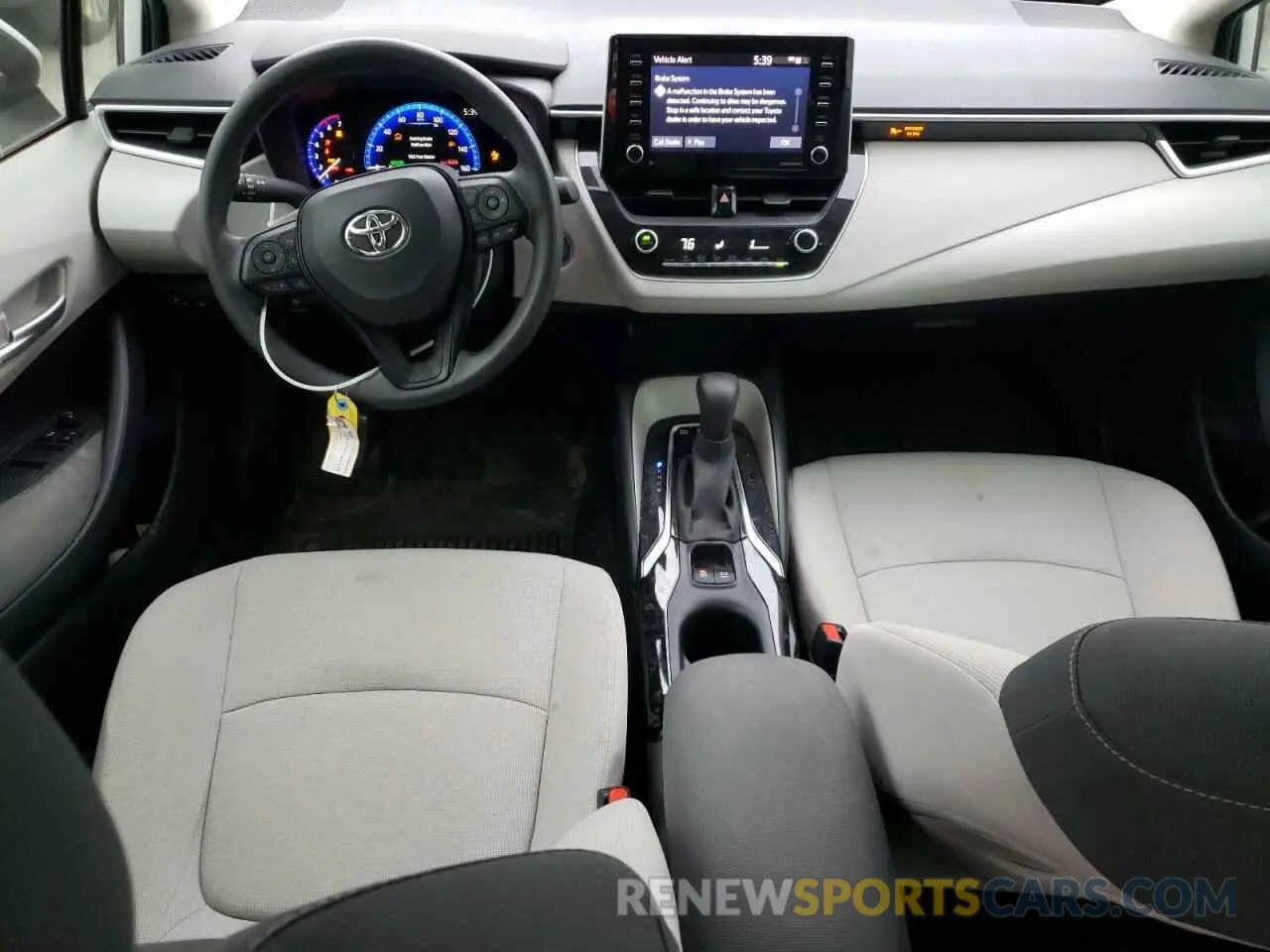 8 Фотография поврежденного автомобиля JTDEAMDE4MJ024852 TOYOTA COROLLA 2021
