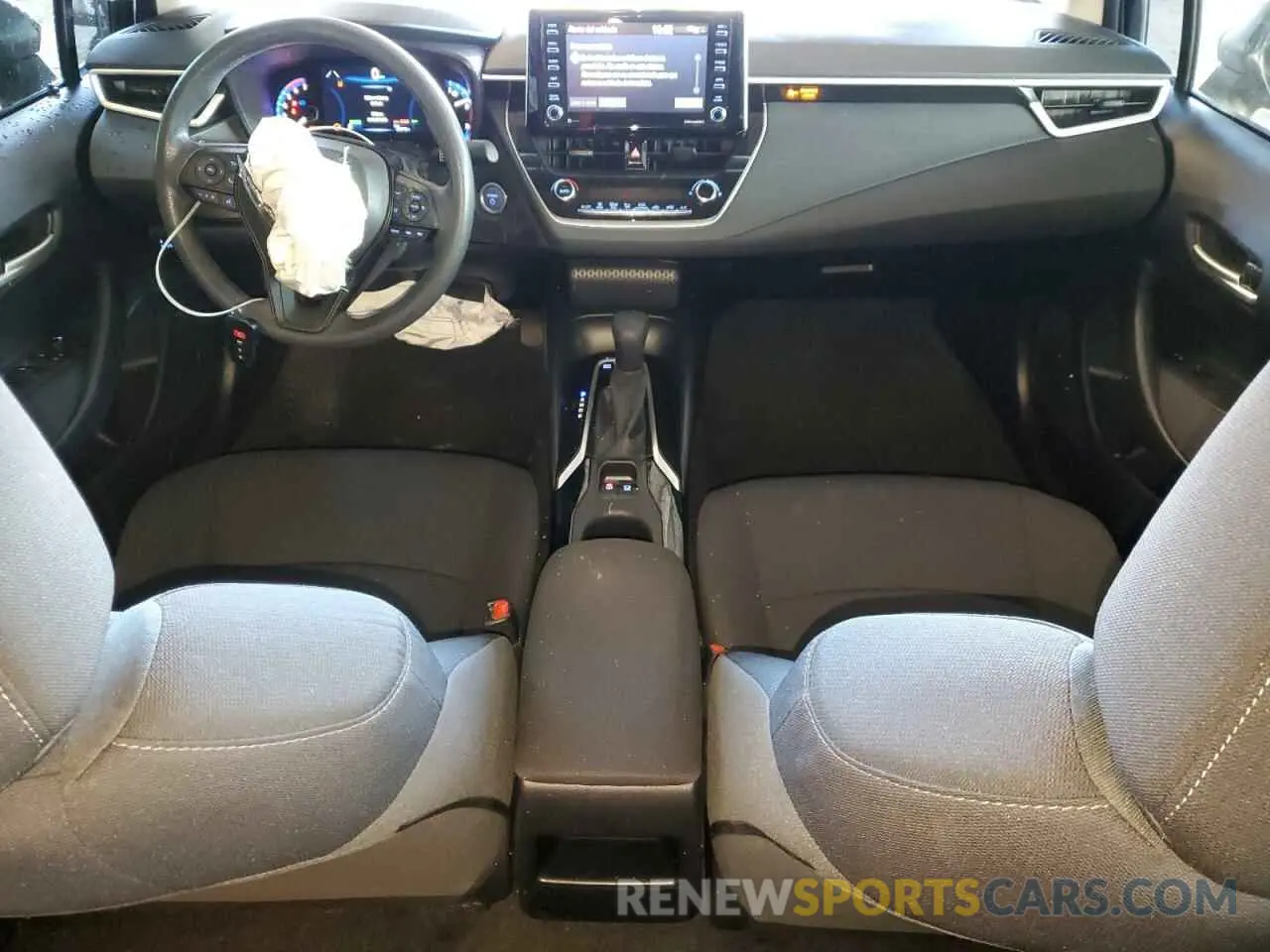 8 Фотография поврежденного автомобиля JTDEAMDE4MJ025225 TOYOTA COROLLA 2021