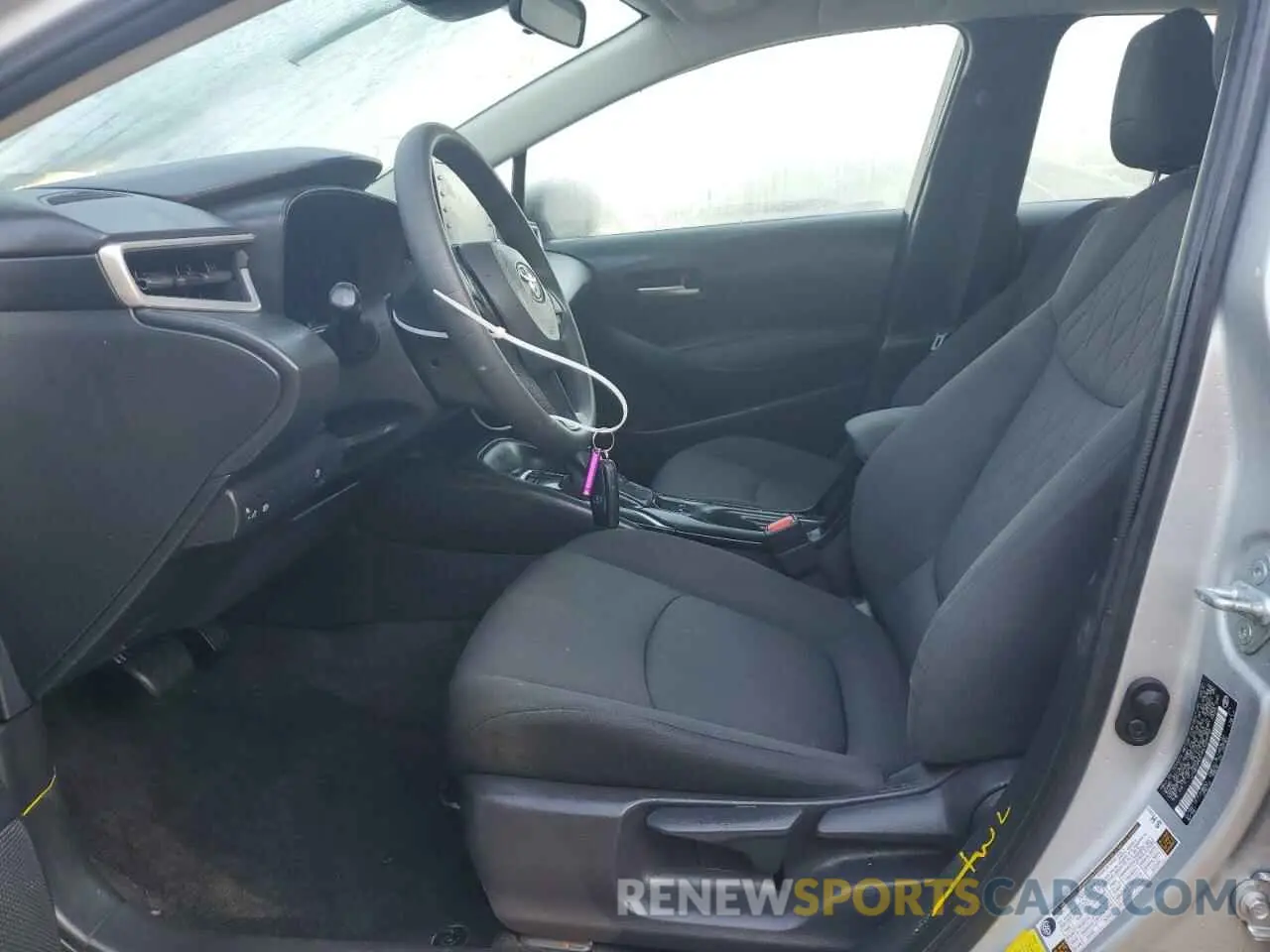 7 Photograph of a damaged car JTDEAMDE4MJ028996 TOYOTA COROLLA 2021