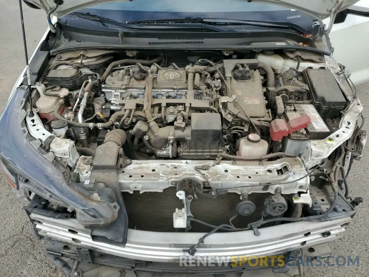 11 Photograph of a damaged car JTDEAMDE4MJ032580 TOYOTA COROLLA 2021