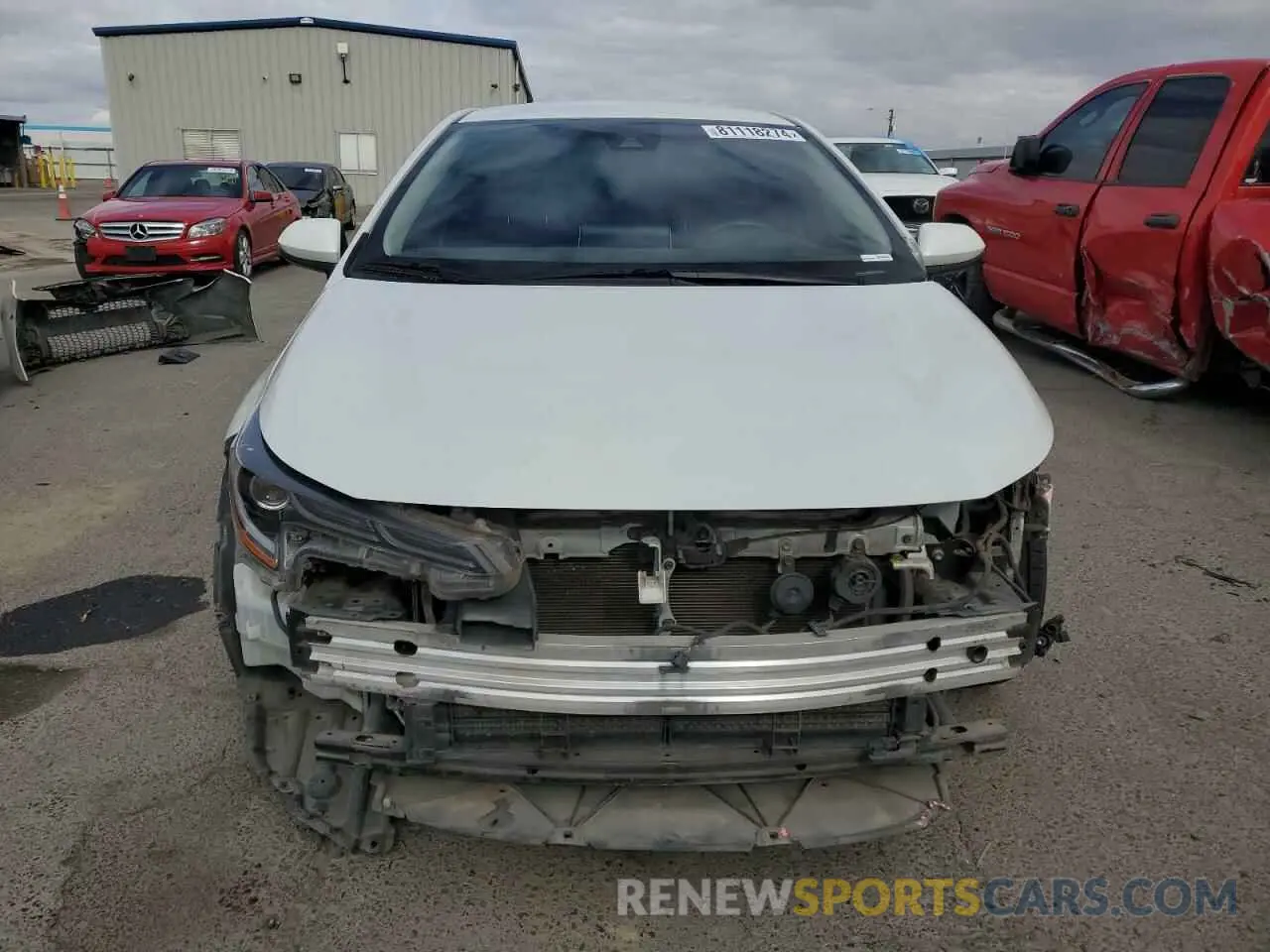 5 Photograph of a damaged car JTDEAMDE4MJ032580 TOYOTA COROLLA 2021