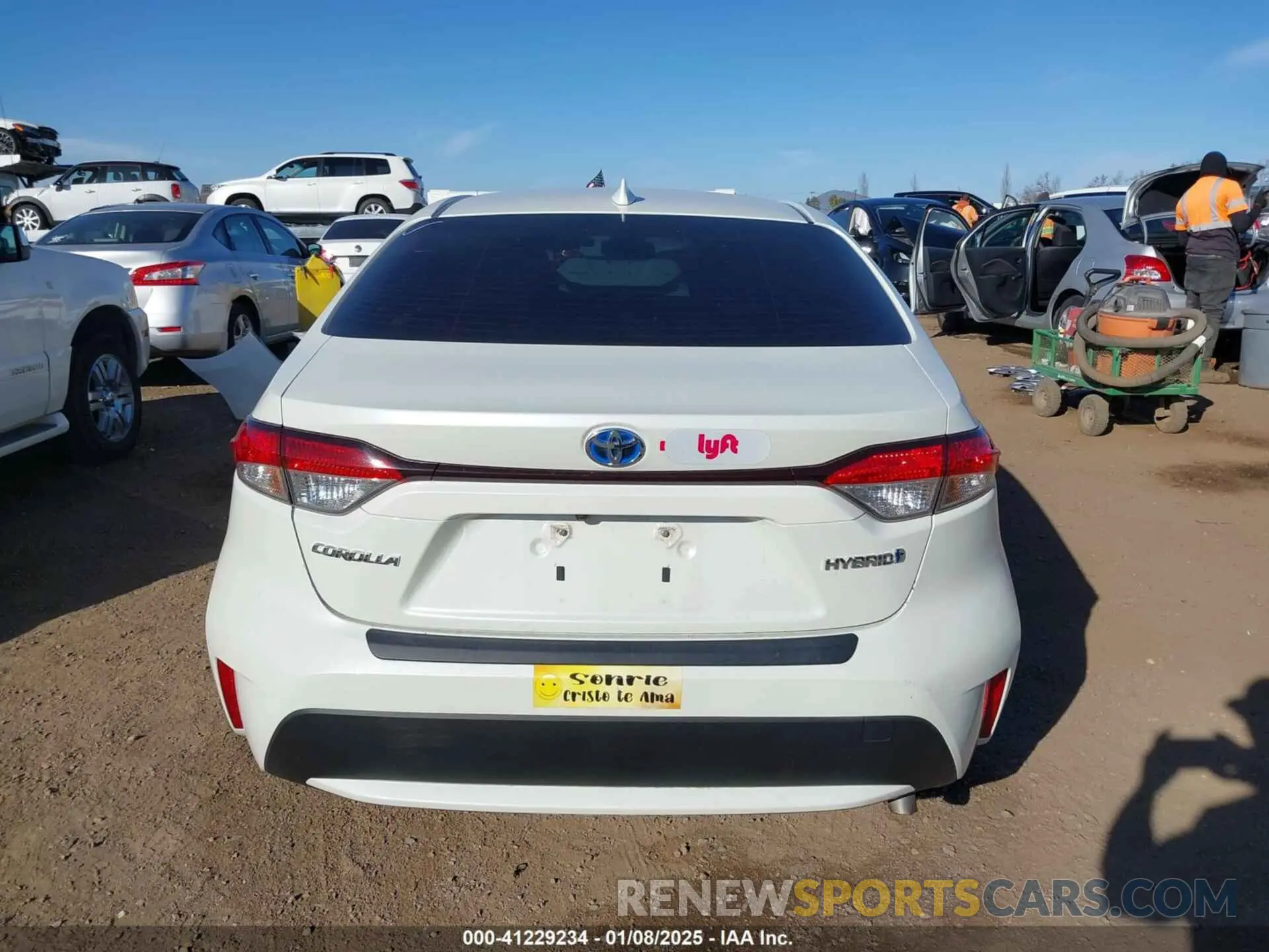 16 Фотография поврежденного автомобиля JTDEAMDE4MJ033003 TOYOTA COROLLA 2021