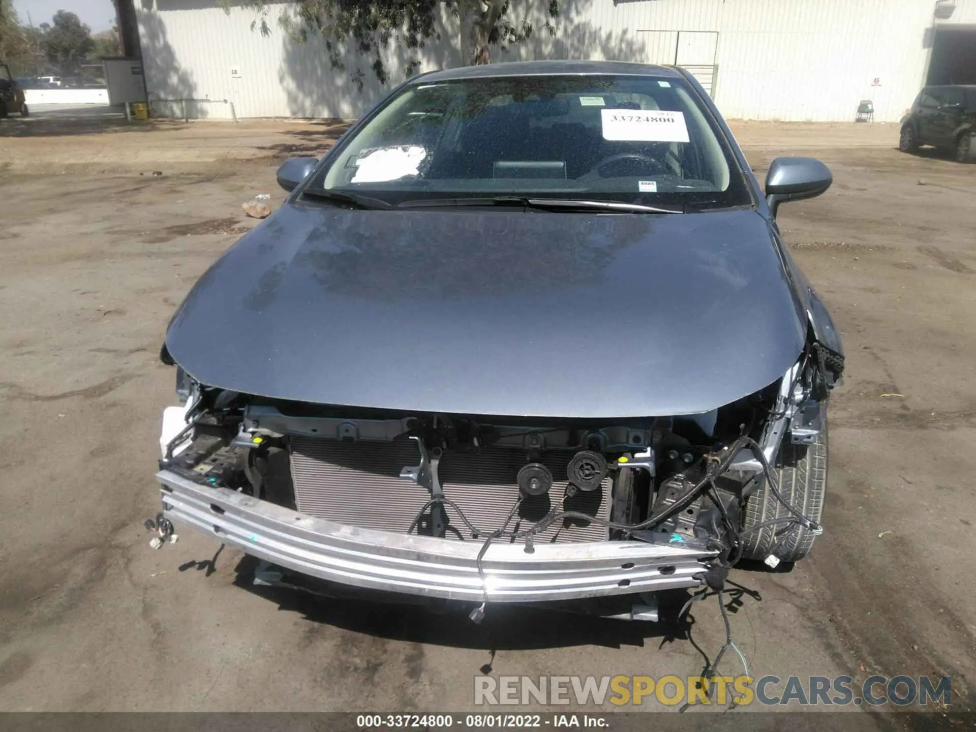 6 Photograph of a damaged car JTDEAMDE4MJ034166 TOYOTA COROLLA 2021
