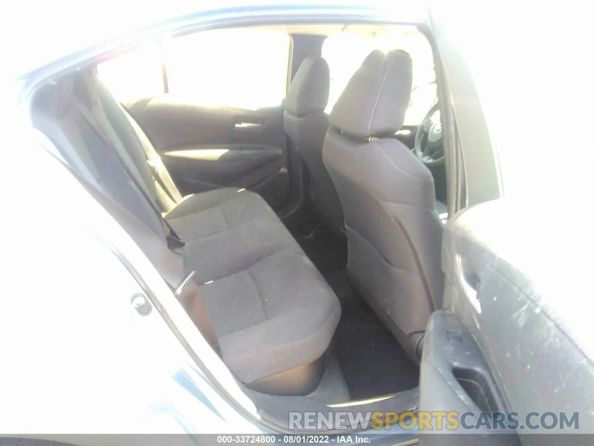 8 Photograph of a damaged car JTDEAMDE4MJ034166 TOYOTA COROLLA 2021