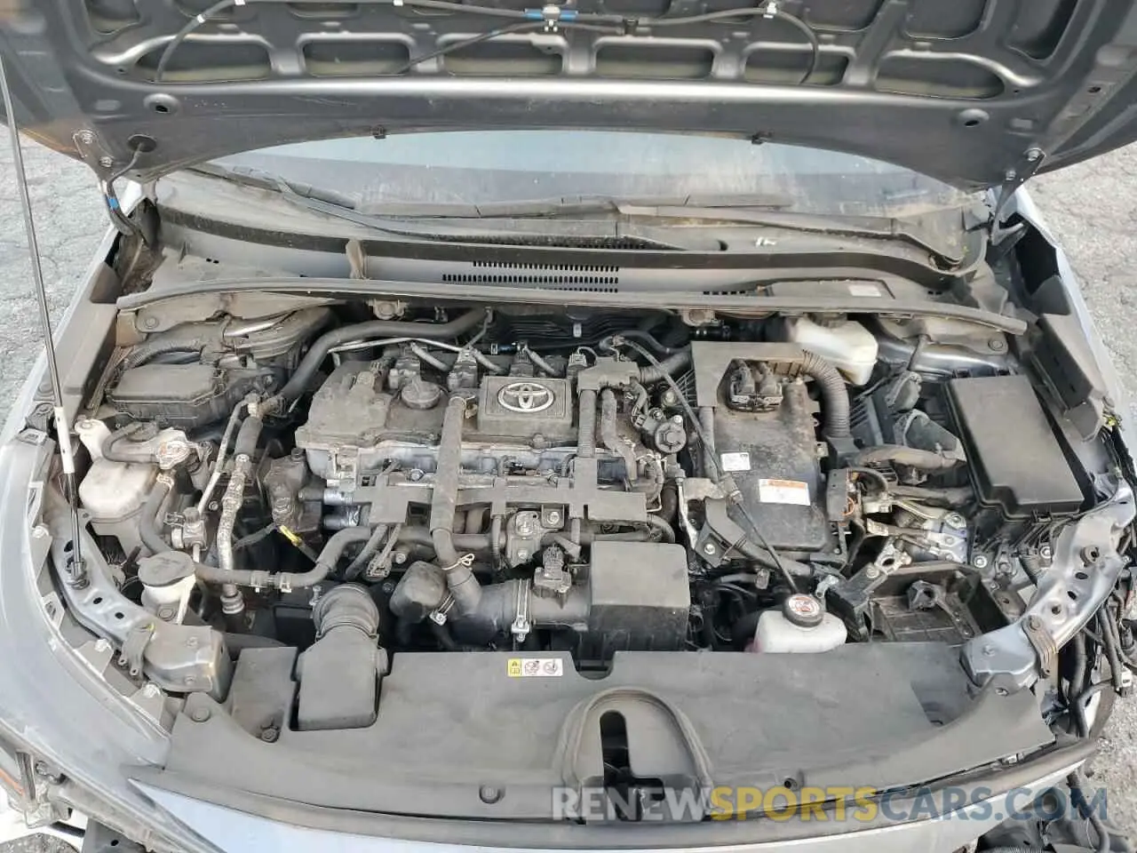10 Photograph of a damaged car JTDEAMDE5MJ017764 TOYOTA COROLLA 2021