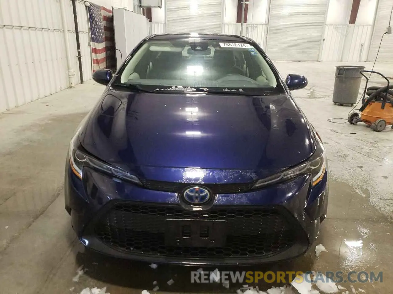 5 Фотография поврежденного автомобиля JTDEAMDE5MJ033320 TOYOTA COROLLA 2021