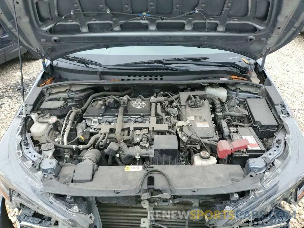 11 Photograph of a damaged car JTDEAMDE7MJ002019 TOYOTA COROLLA 2021