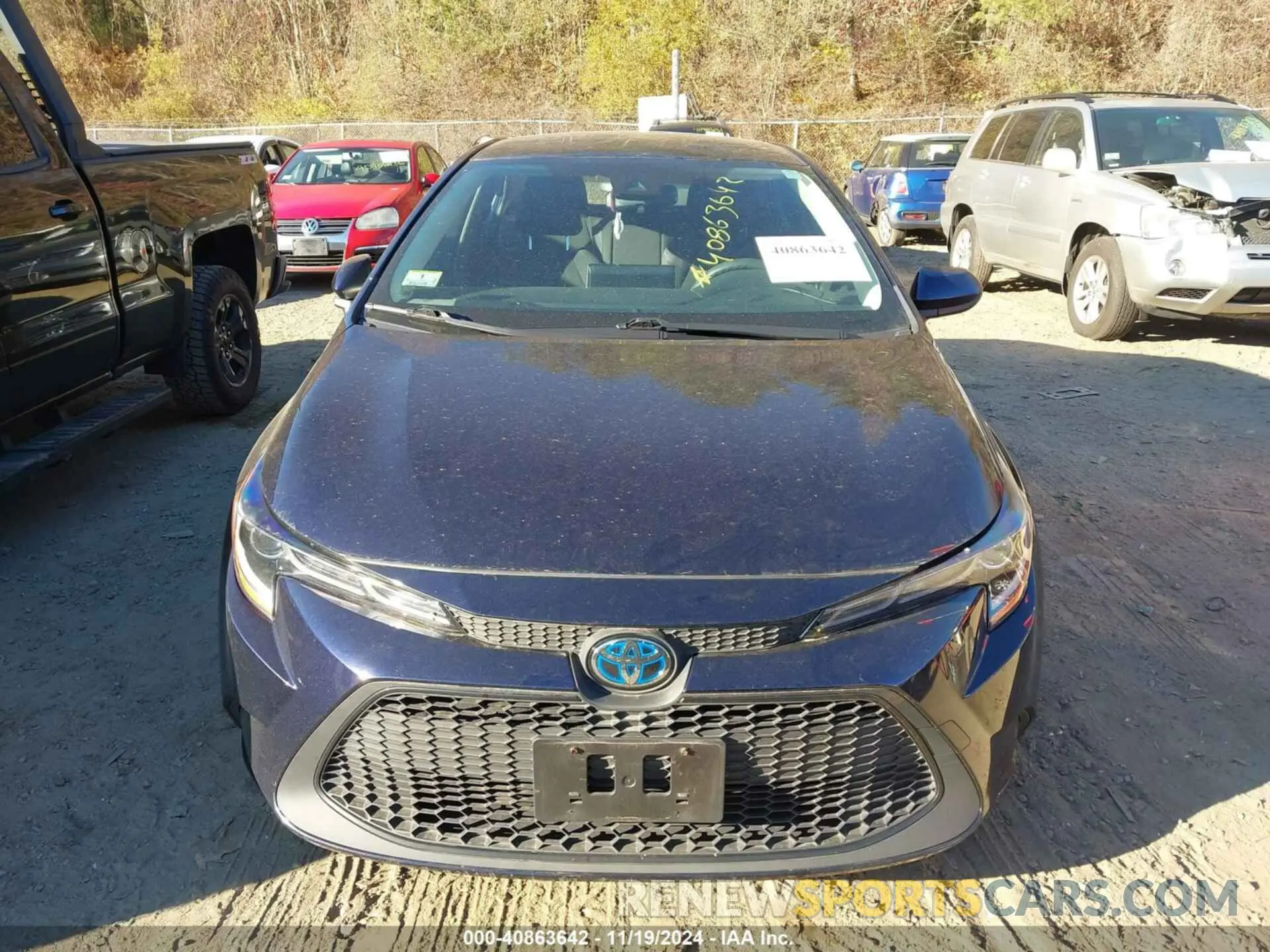 12 Photograph of a damaged car JTDEAMDE7MJ016695 TOYOTA COROLLA 2021