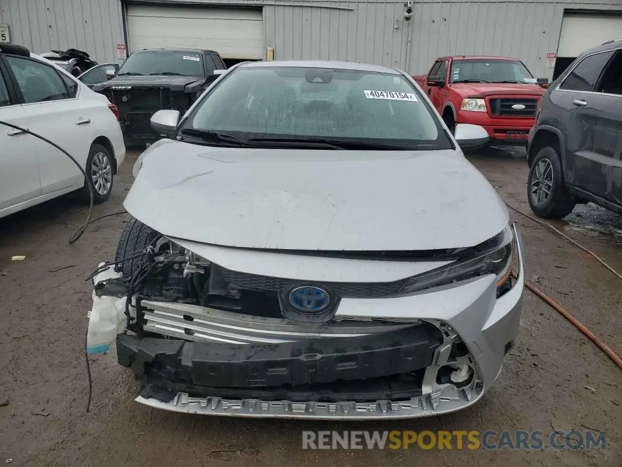 5 Photograph of a damaged car JTDEAMDE7MJ020553 TOYOTA COROLLA 2021