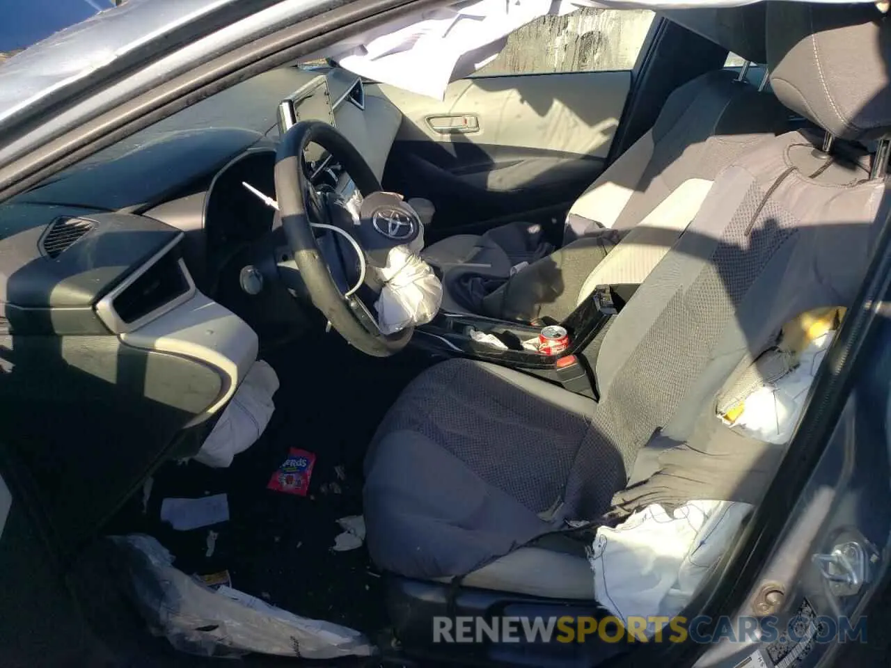 7 Photograph of a damaged car JTDEAMDE8MJ022859 TOYOTA COROLLA 2021