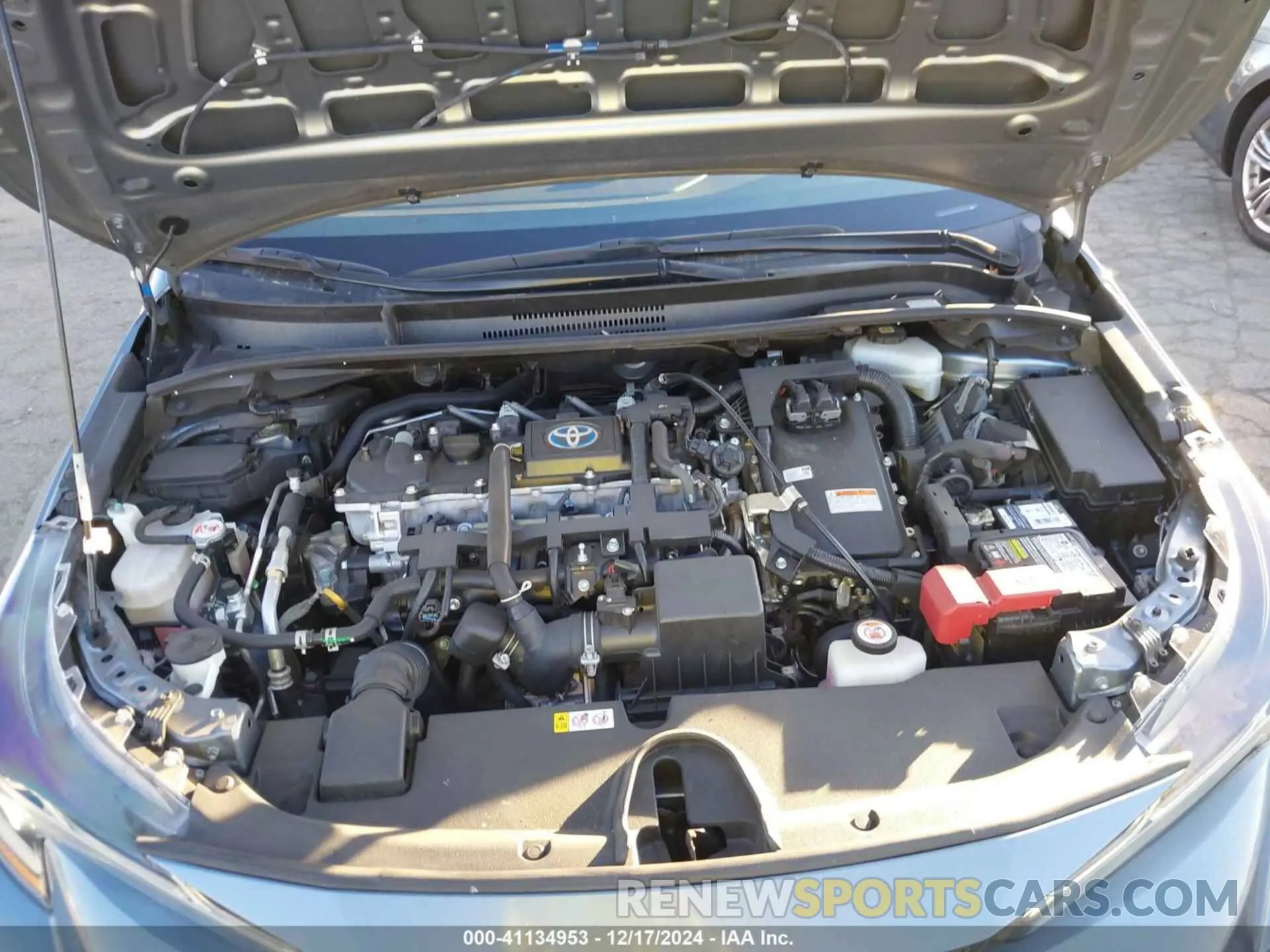 10 Фотография поврежденного автомобиля JTDEAMDE8MJ027723 TOYOTA COROLLA 2021