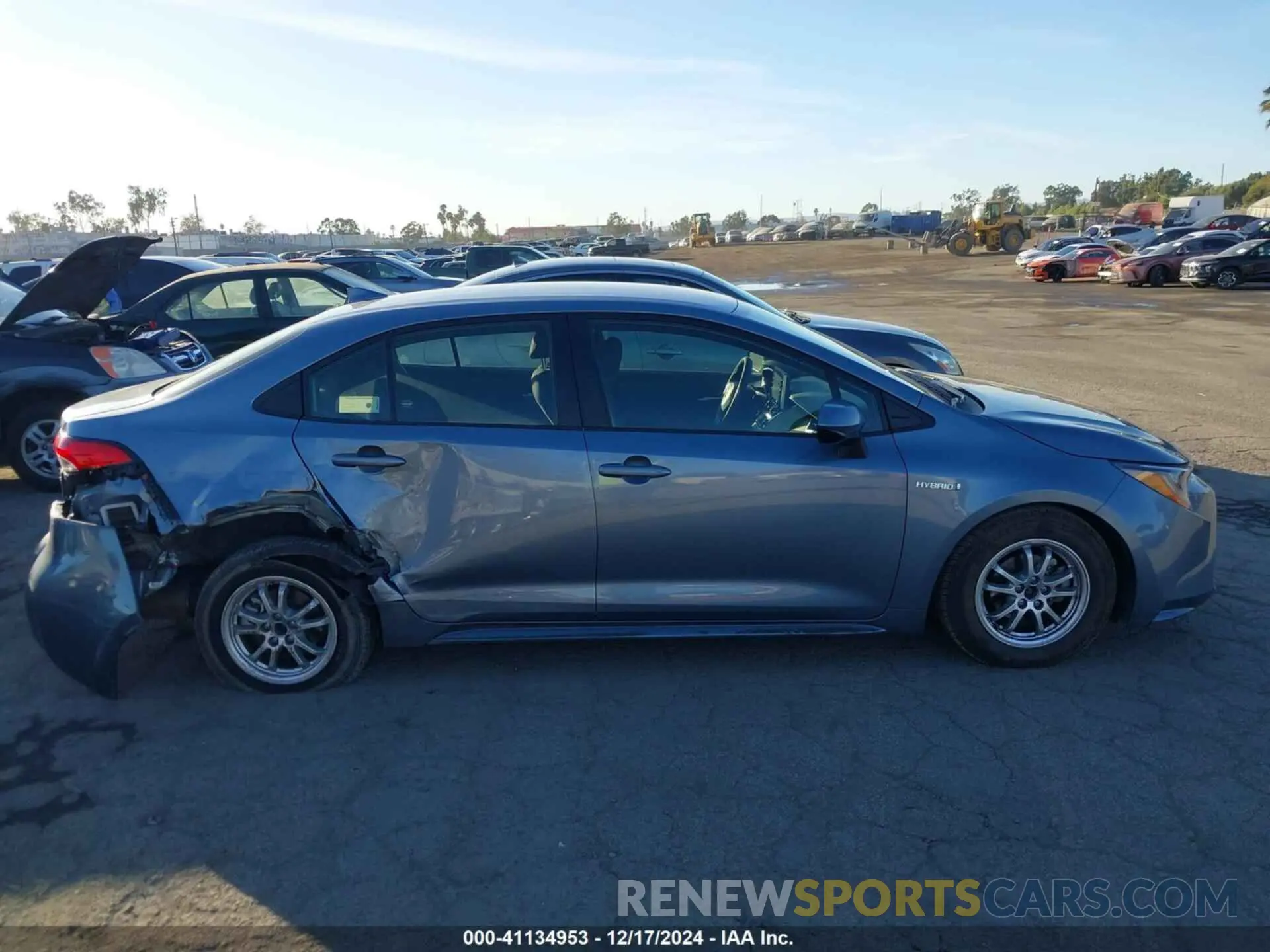 13 Фотография поврежденного автомобиля JTDEAMDE8MJ027723 TOYOTA COROLLA 2021