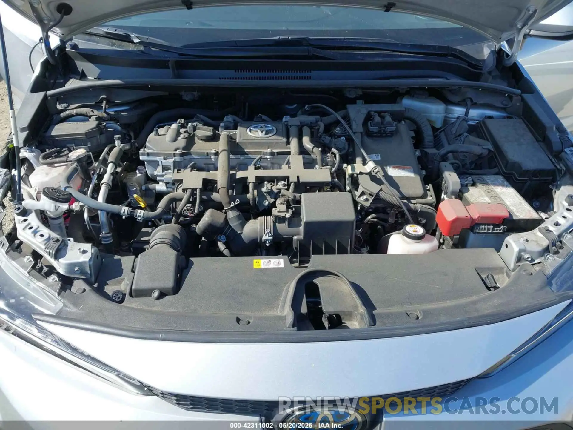 10 Фотография поврежденного автомобиля JTDEAMDE9MJ010185 TOYOTA COROLLA 2021