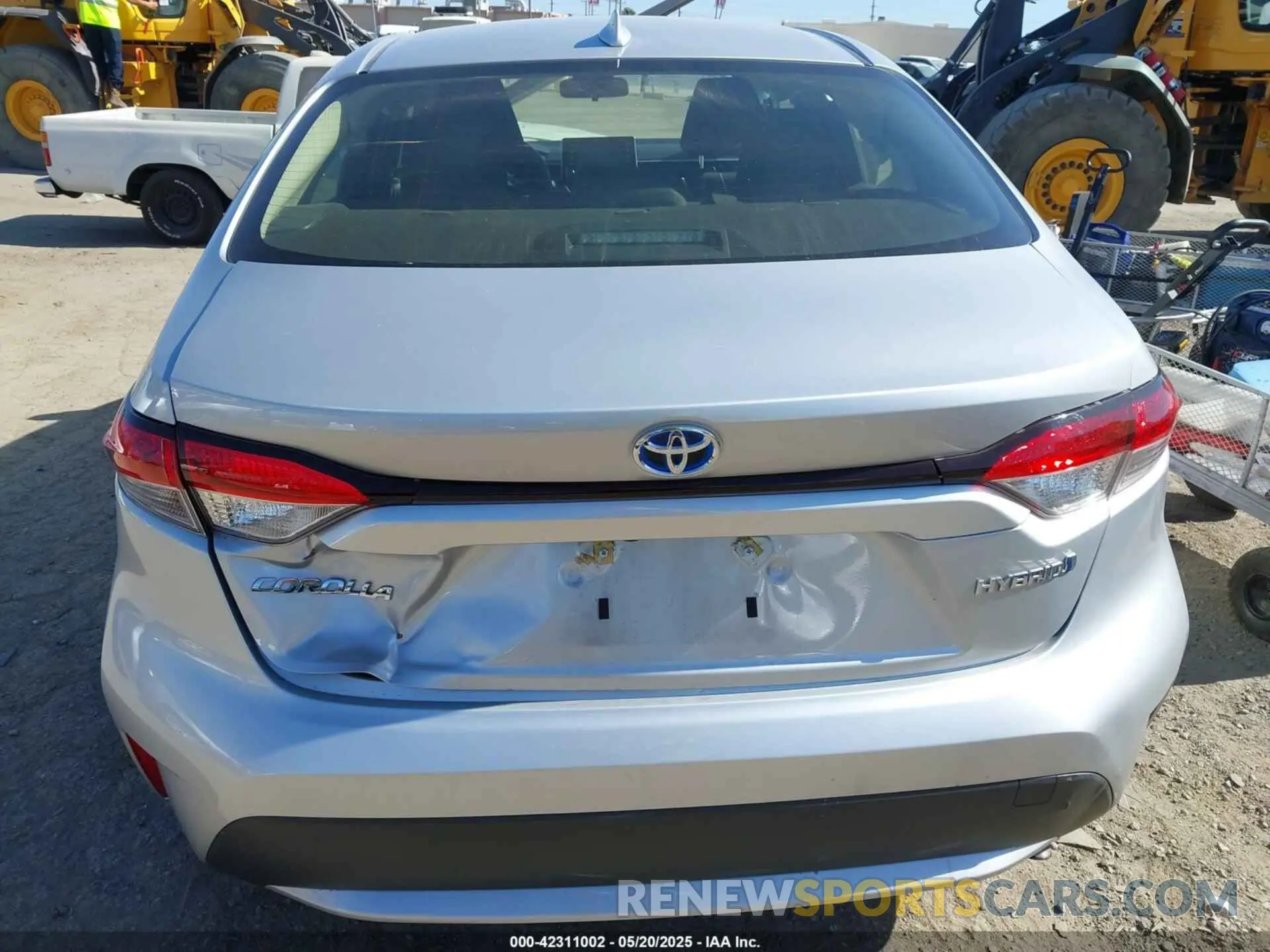 16 Фотография поврежденного автомобиля JTDEAMDE9MJ010185 TOYOTA COROLLA 2021