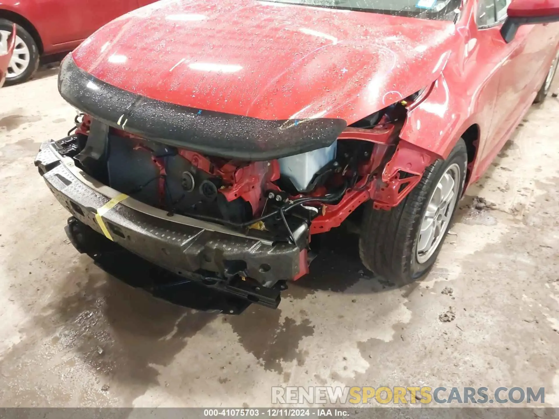 6 Photograph of a damaged car JTDEAMDE9MJ034440 TOYOTA COROLLA 2021
