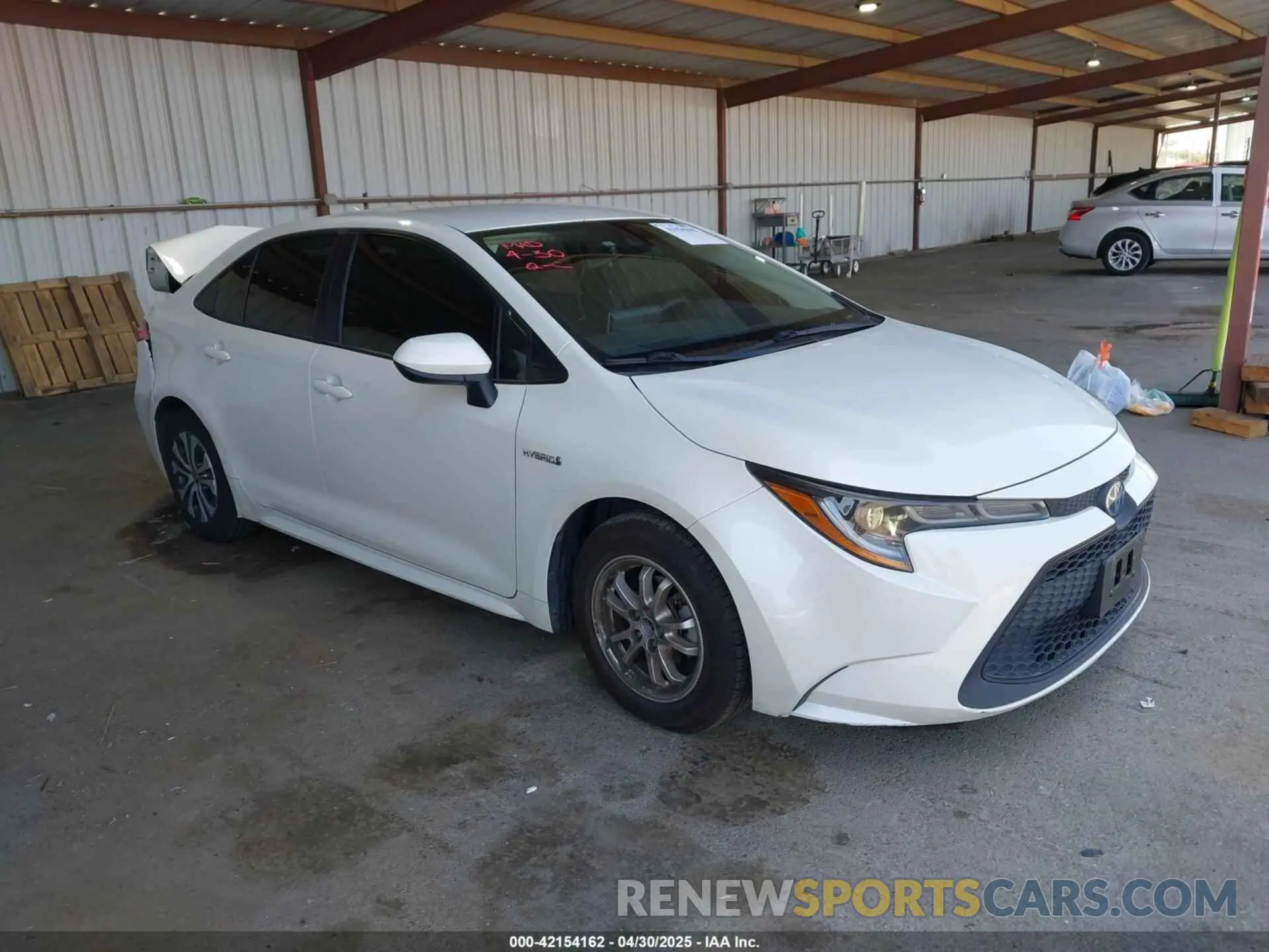 1 Фотография поврежденного автомобиля JTDEAMDEXMJ007022 TOYOTA COROLLA 2021