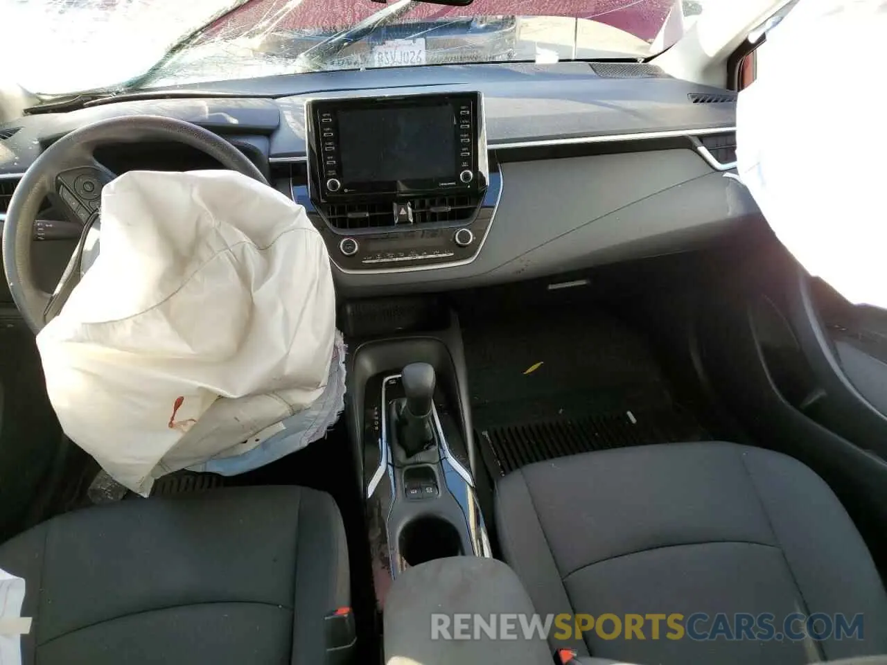 8 Photograph of a damaged car JTDEAMDEXMJ012883 TOYOTA COROLLA 2021