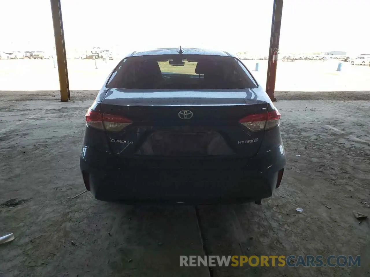 6 Фотография поврежденного автомобиля JTDEAMDEXMJ034706 TOYOTA COROLLA 2021