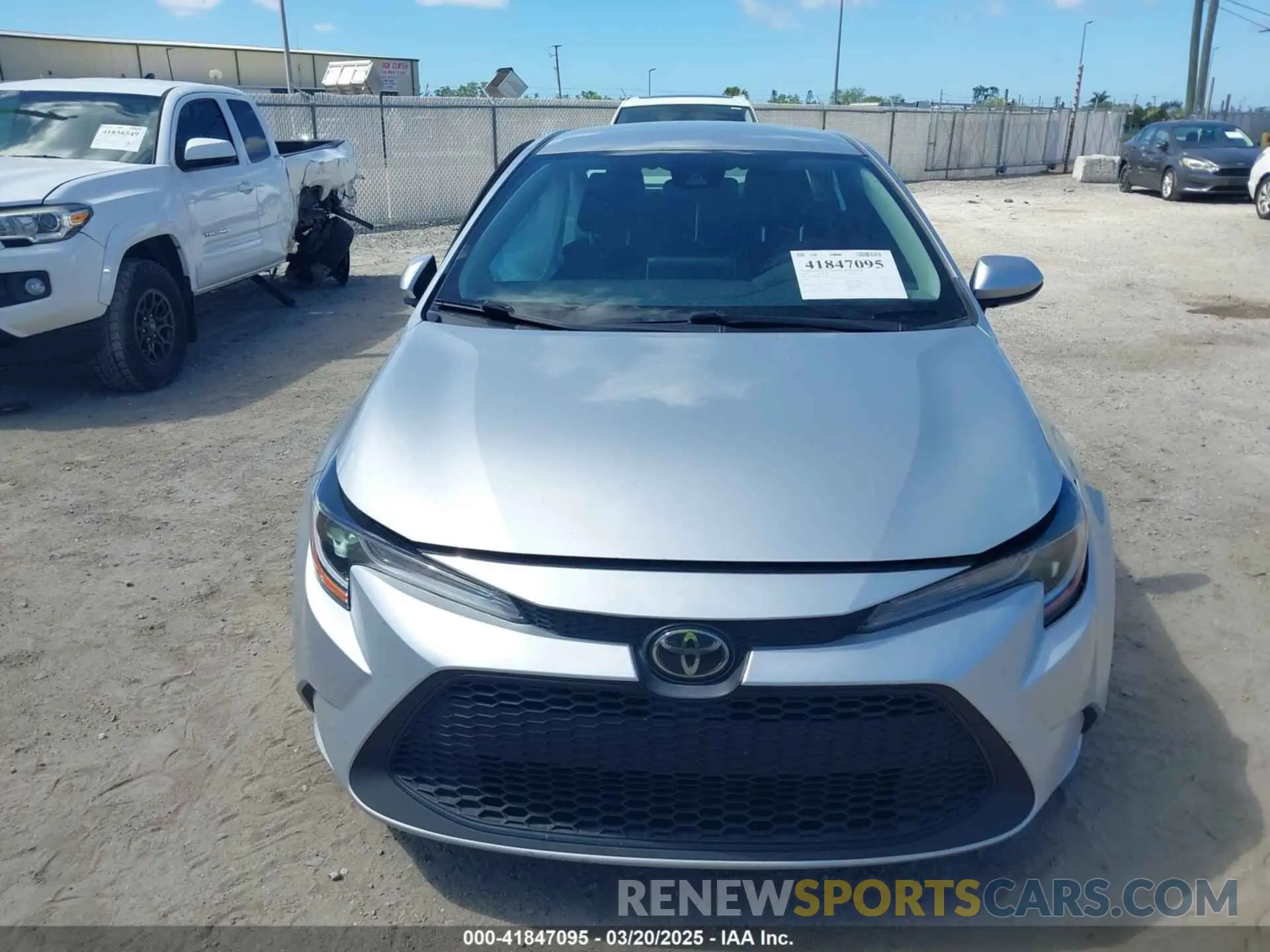 12 Photograph of a damaged car JTDEPMAE0MJ119069 TOYOTA COROLLA 2021