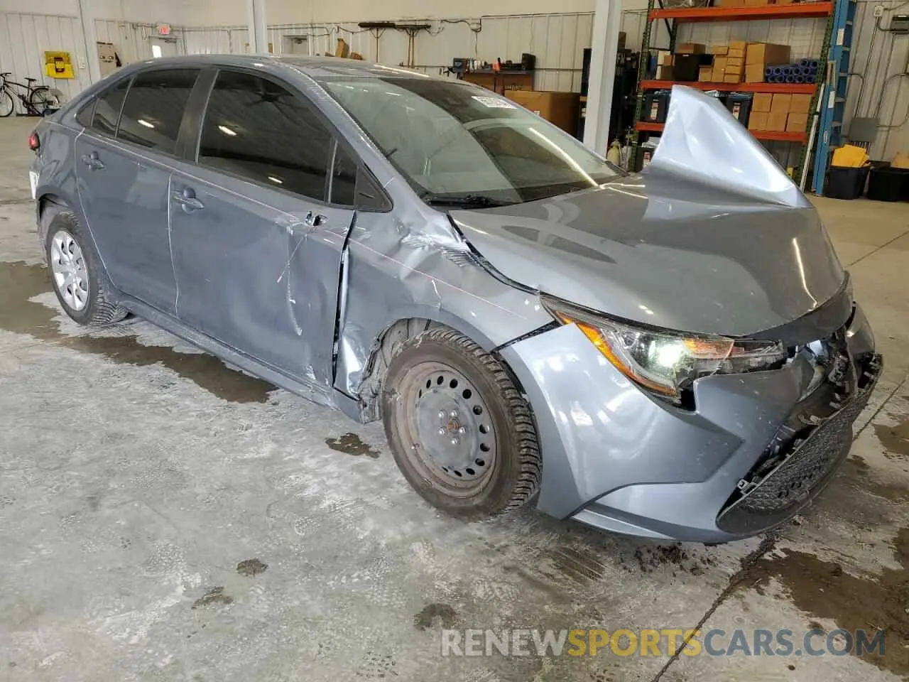 4 Photograph of a damaged car JTDEPMAE0MJ126586 TOYOTA COROLLA 2021