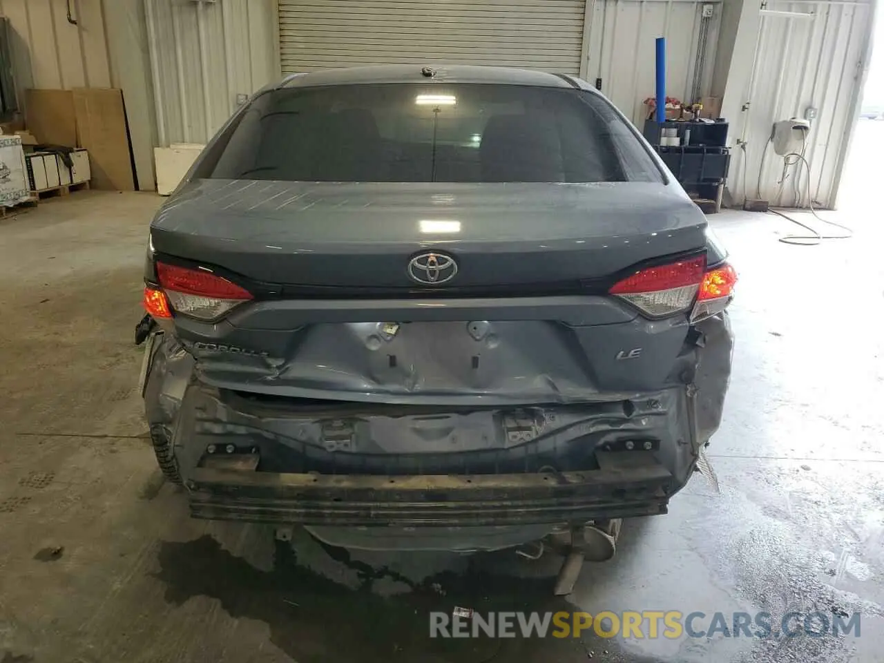 6 Photograph of a damaged car JTDEPMAE0MJ126586 TOYOTA COROLLA 2021