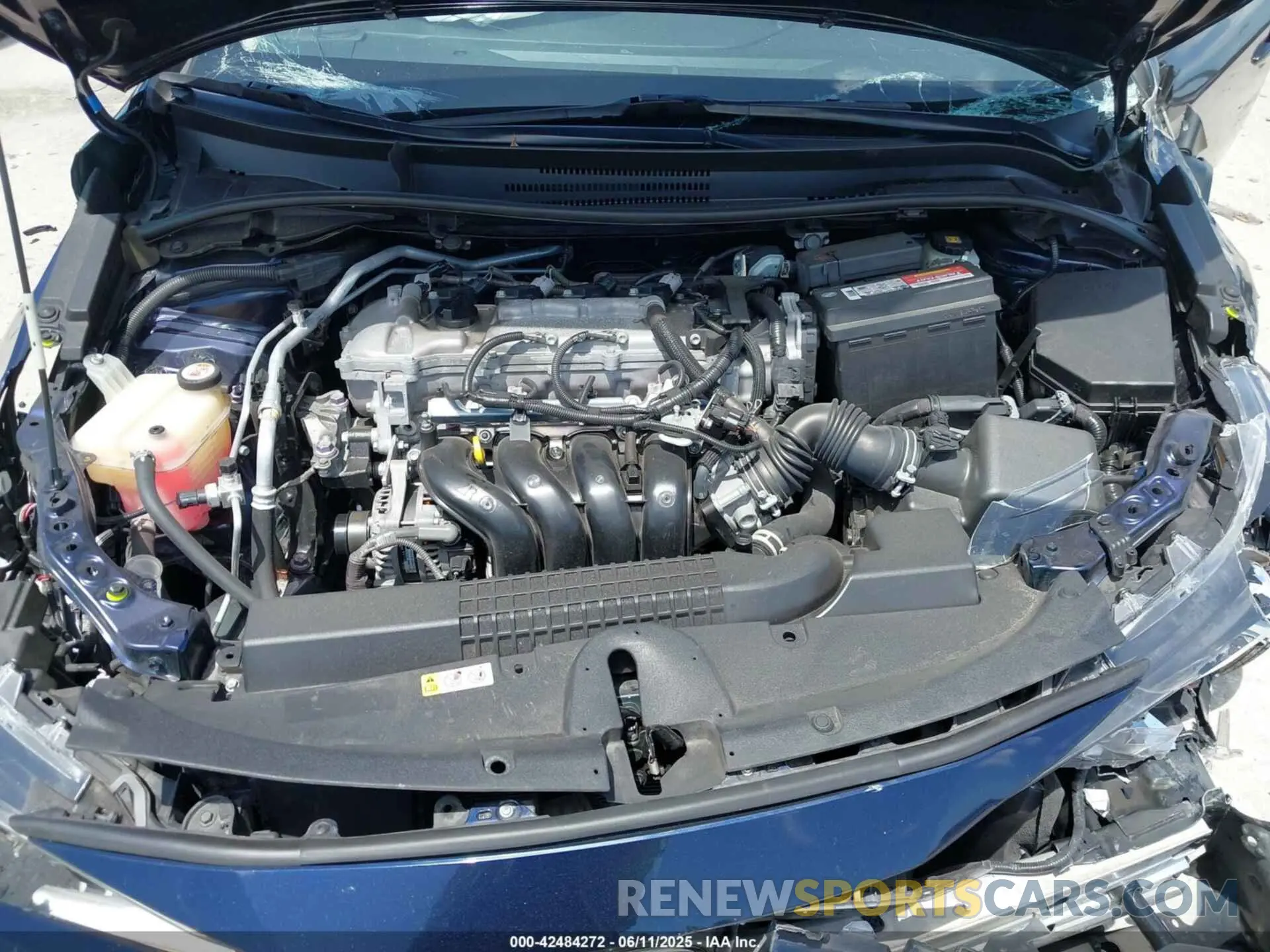 10 Фотография поврежденного автомобиля JTDEPMAE0MJ127754 TOYOTA COROLLA 2021
