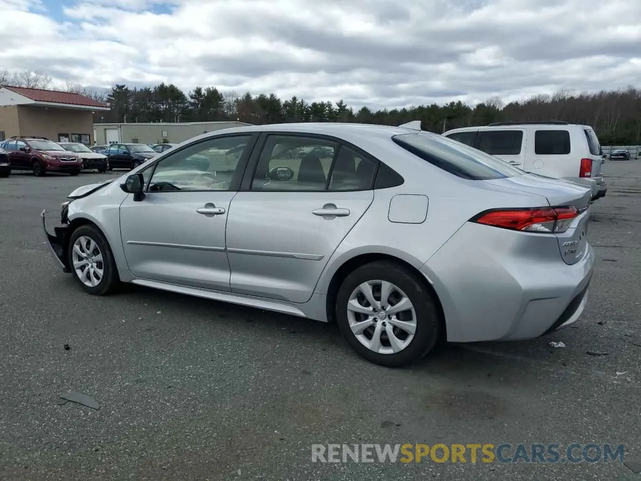 2 Photograph of a damaged car JTDEPMAE0MJ128564 TOYOTA COROLLA 2021