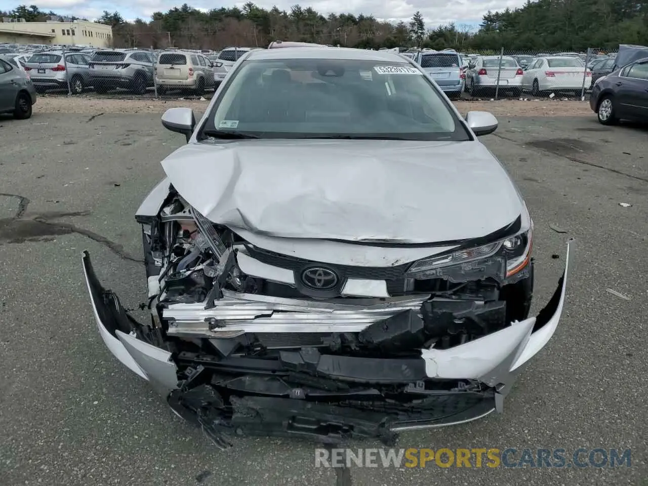 5 Photograph of a damaged car JTDEPMAE0MJ128564 TOYOTA COROLLA 2021