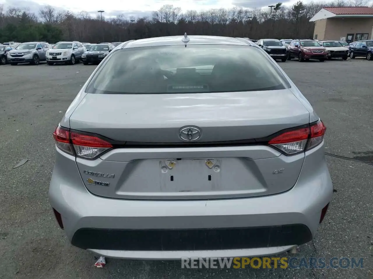 6 Photograph of a damaged car JTDEPMAE0MJ128564 TOYOTA COROLLA 2021
