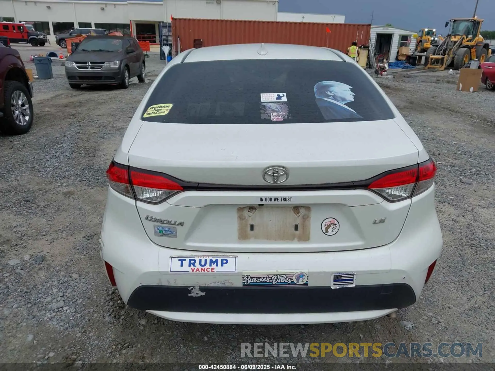16 Photograph of a damaged car JTDEPMAE0MJ135353 TOYOTA COROLLA 2021