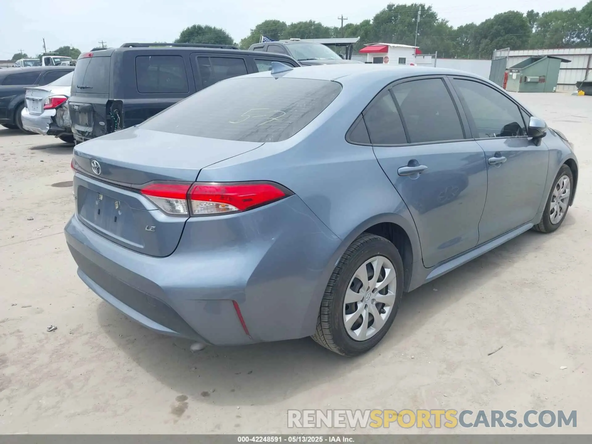 4 Photograph of a damaged car JTDEPMAE0MJ139614 TOYOTA COROLLA 2021