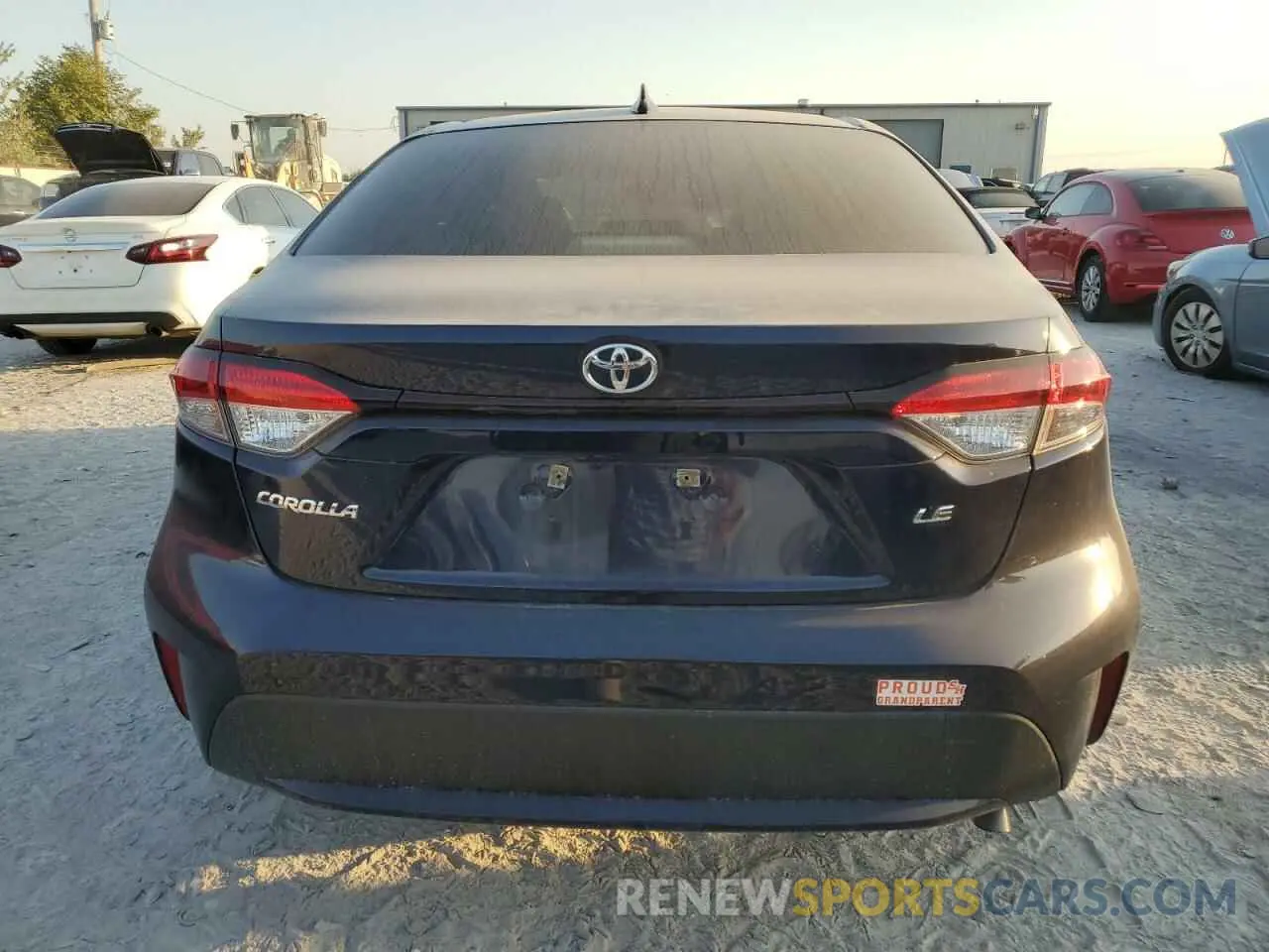 6 Photograph of a damaged car JTDEPMAE0MJ147731 TOYOTA COROLLA 2021