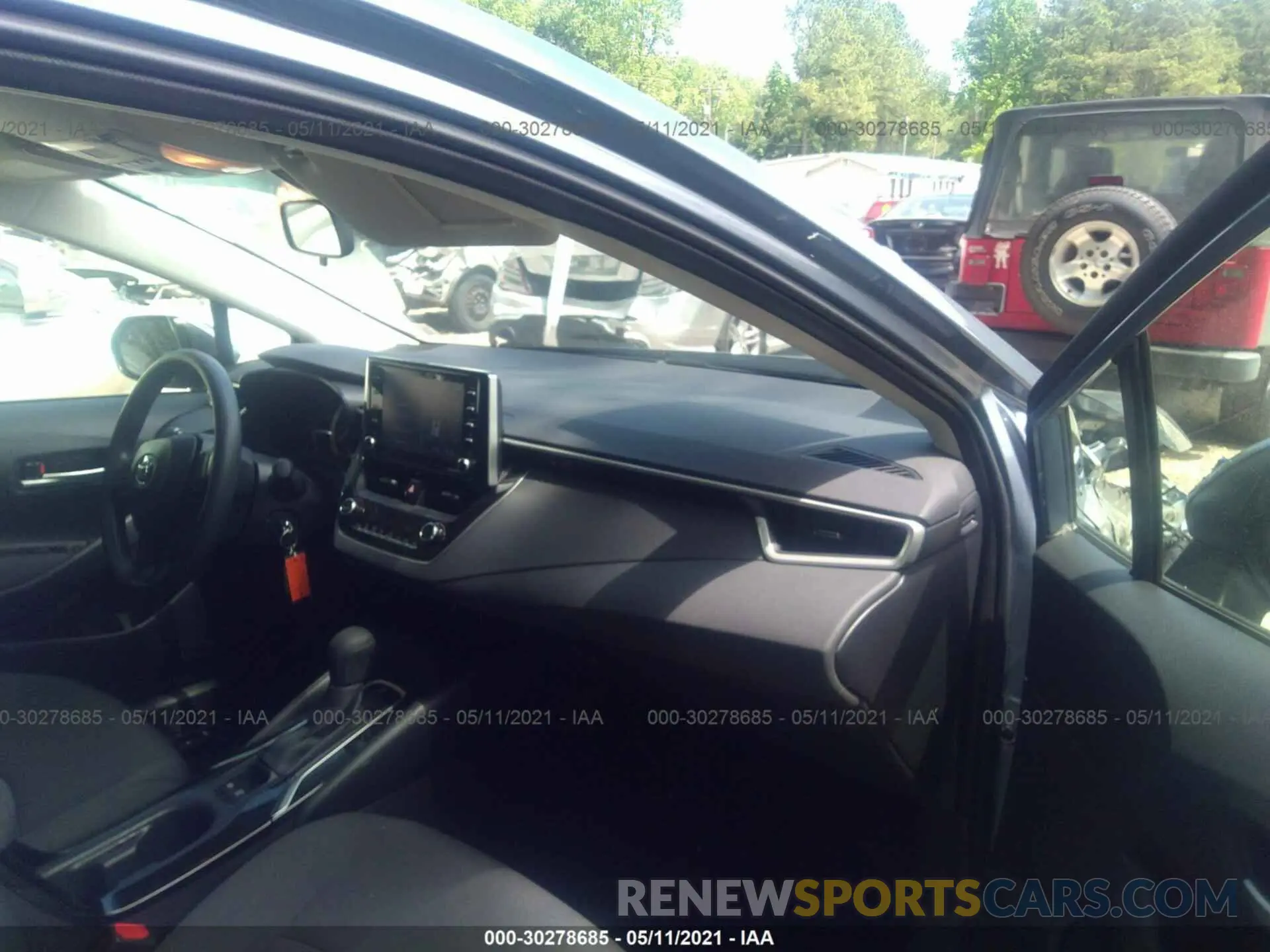 5 Photograph of a damaged car JTDEPMAE0MJ148541 TOYOTA COROLLA 2021
