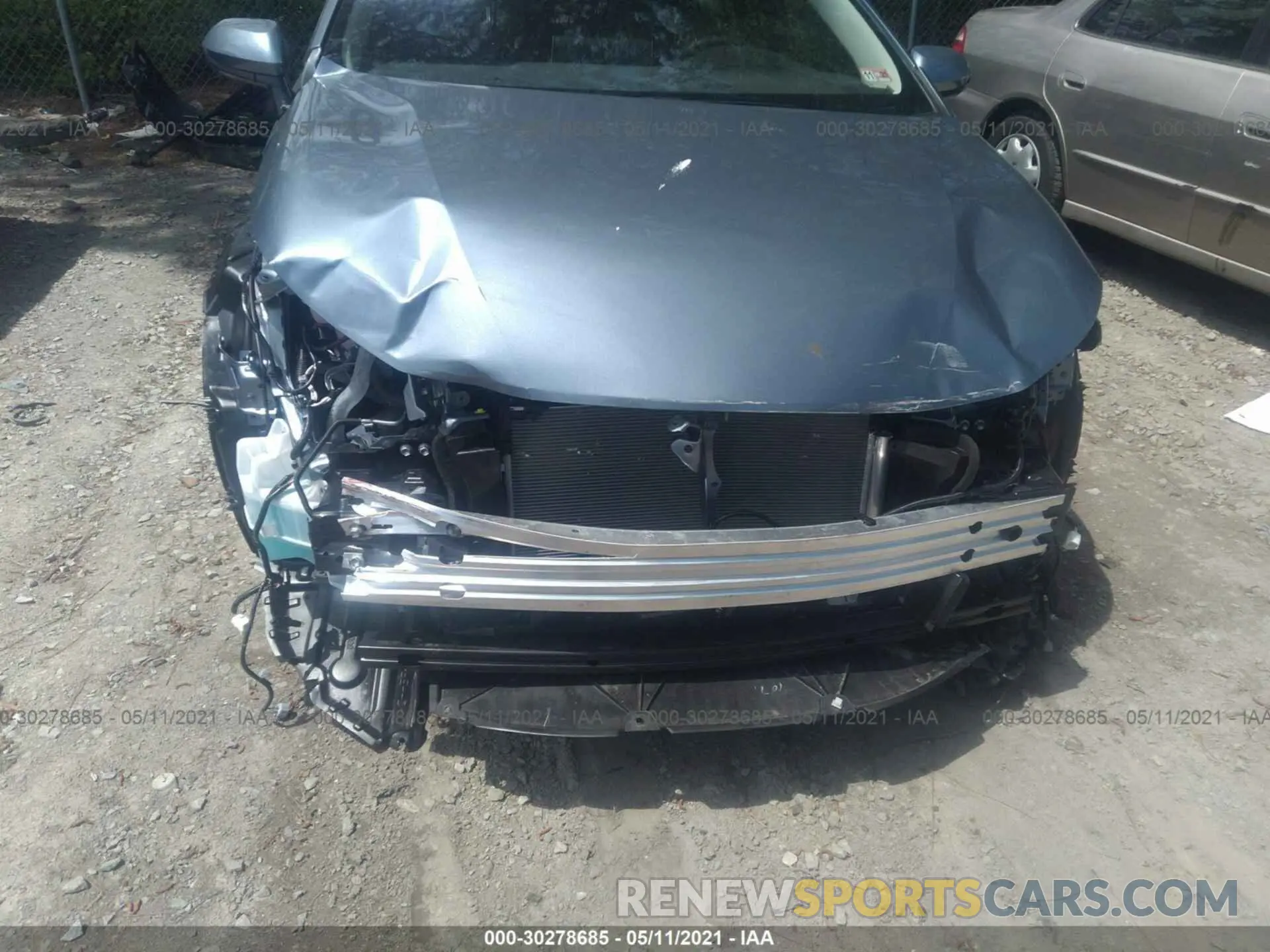 6 Photograph of a damaged car JTDEPMAE0MJ148541 TOYOTA COROLLA 2021