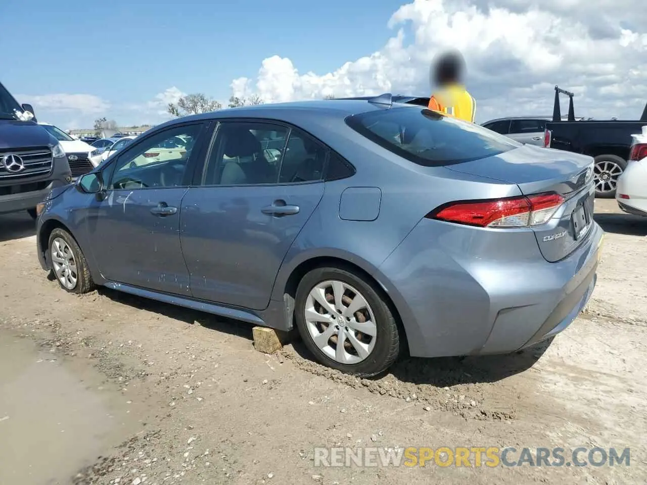 2 Фотография поврежденного автомобиля JTDEPMAE0MJ152766 TOYOTA COROLLA 2021